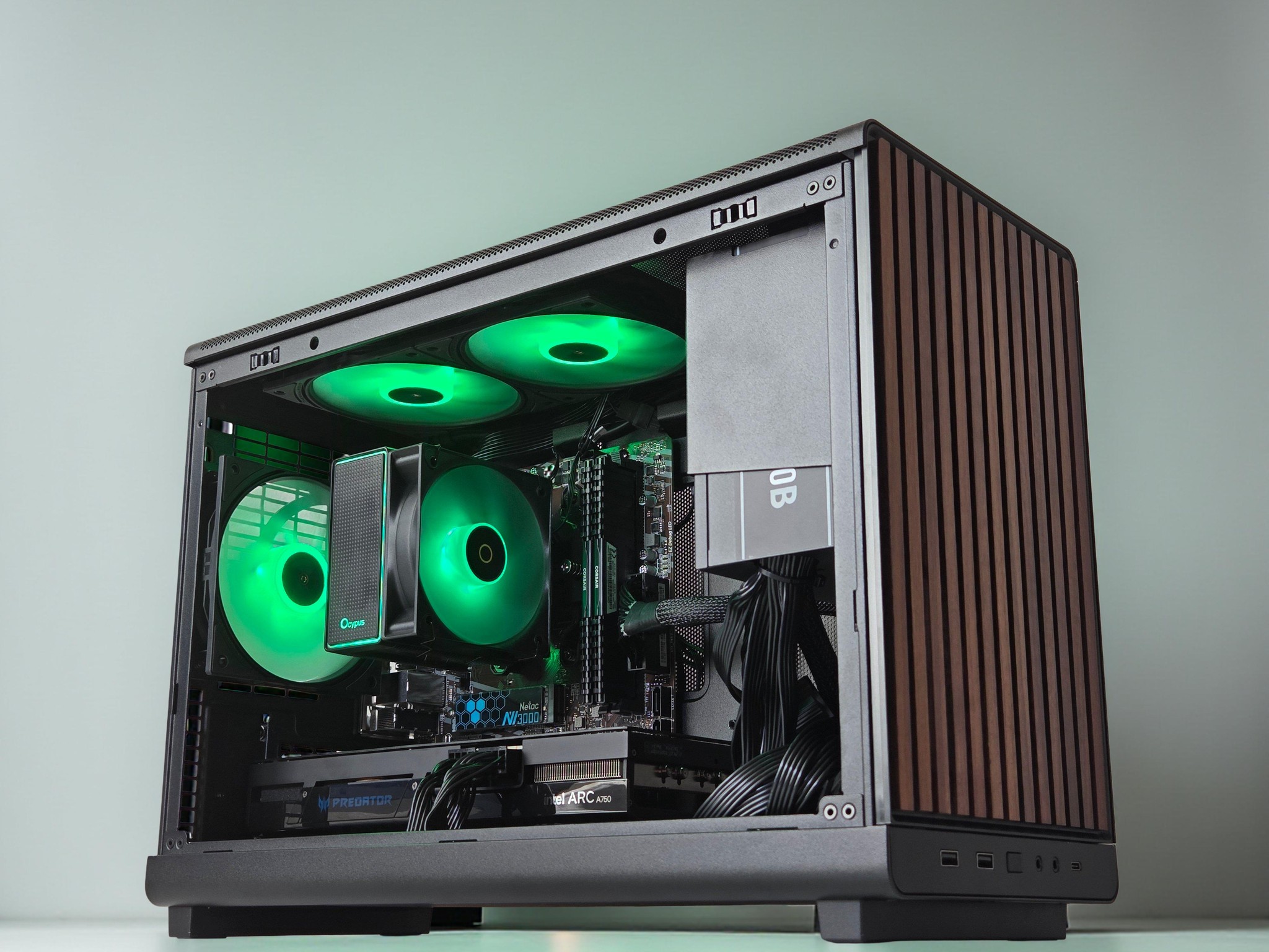🤎🪵  Intel Arc A750 8GB🟫 AMD Ryzen 5 3500X 6 core🟫16GB DDR4🟫 500GB NVME SSD