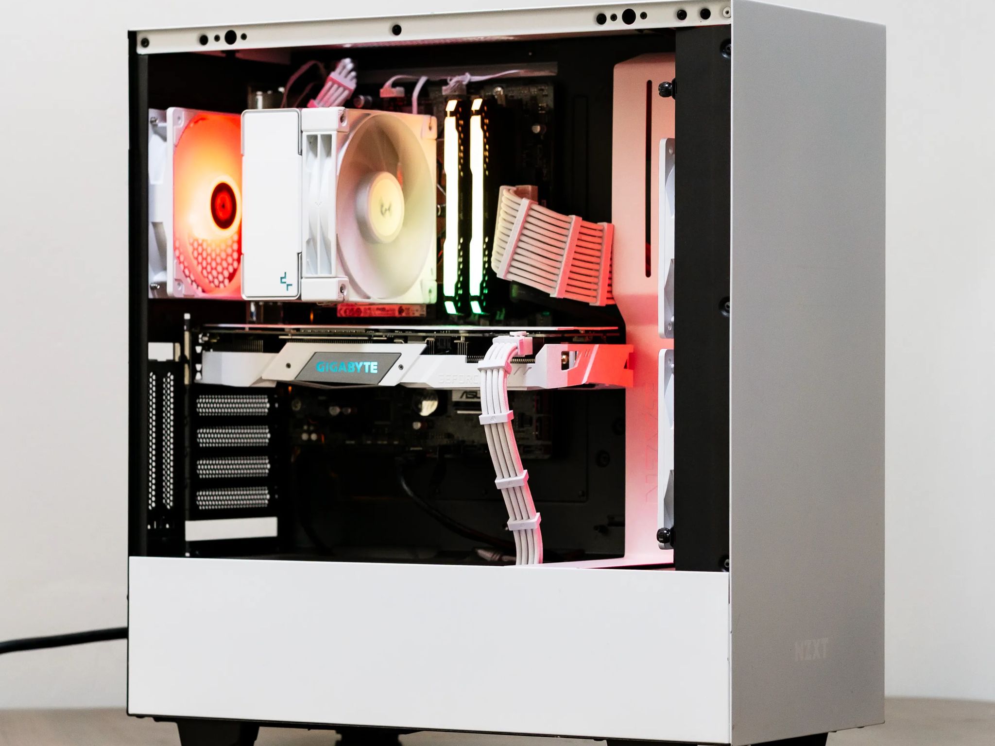 🤍ALL WHITE Gaming PC 🤍| NVIDIA RTX 2060| Intel Core i7| 32GB DDR4| 1TB M.2 NVMe SSD| Win 10| ARGB