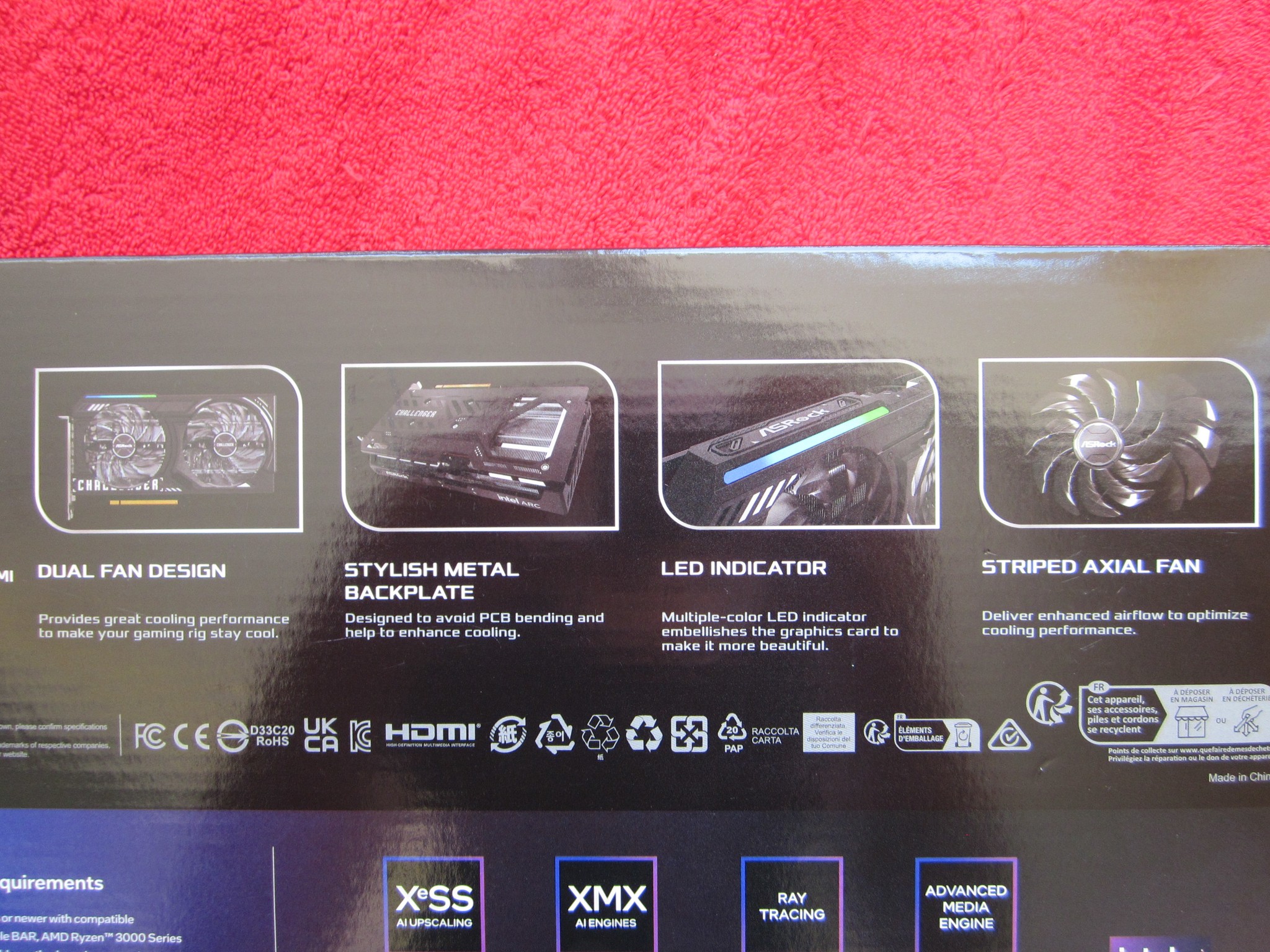 New! ASRock Intel ARC B570 10GB GDDR6 Graphics Card