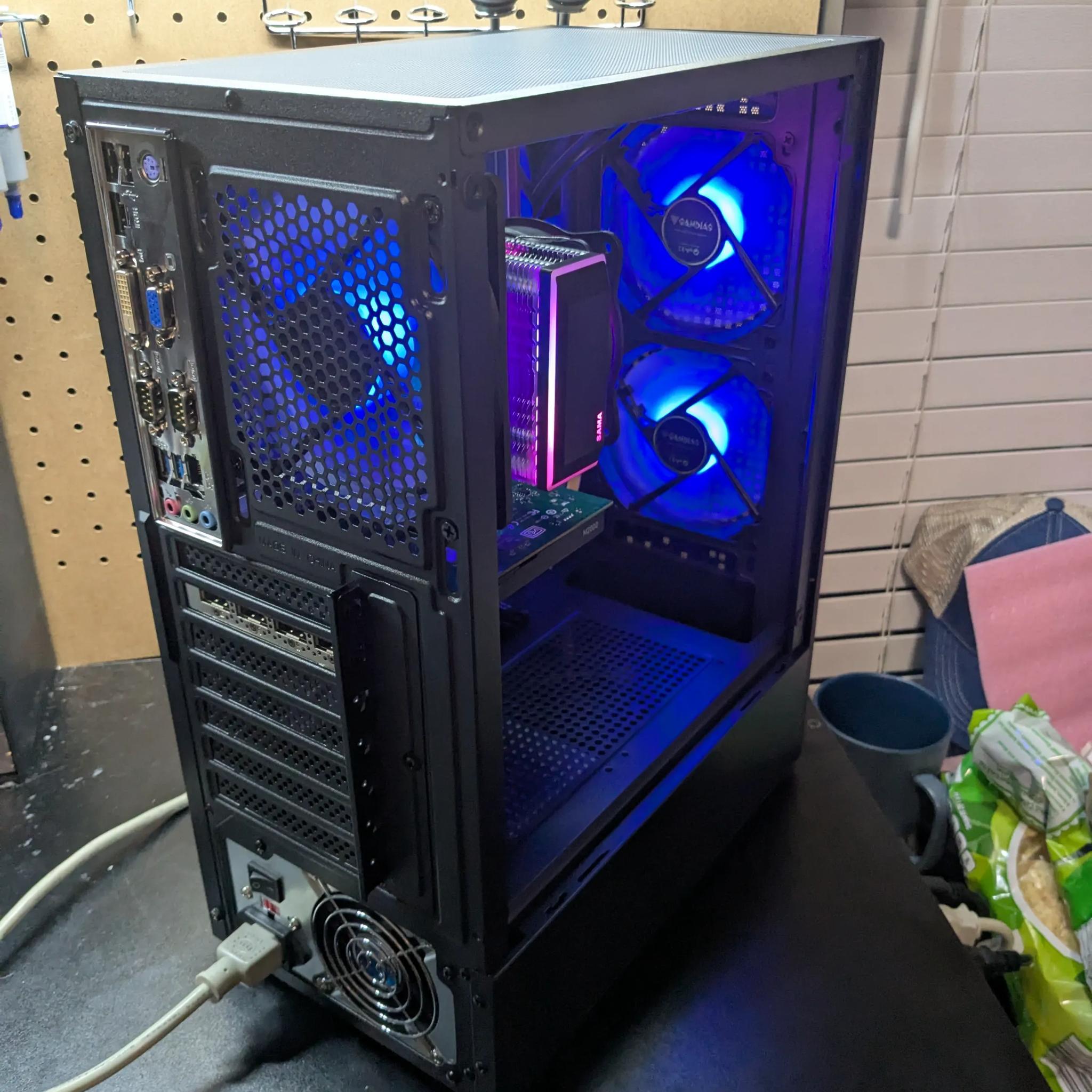 70 FPS Fortnite | 180 Day Warranty | i5-4570S, 16GB RAM, 500GB SSD, Nvidia 4GB GPU, RGB, Wifi, Win10