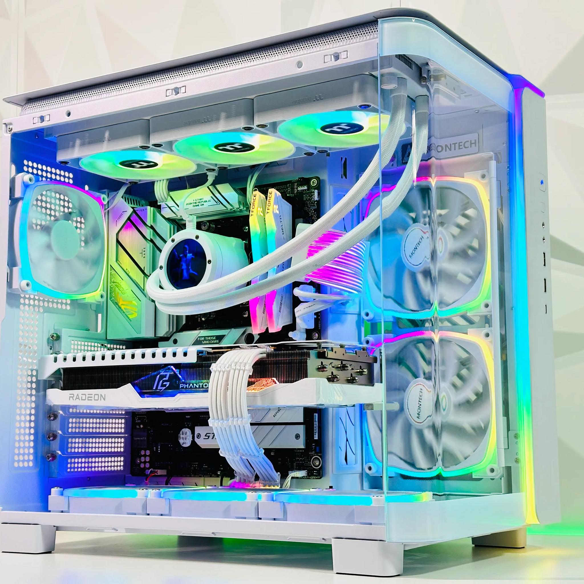 ❄️ · 🥶 · 🧊 · 🥷🏼Sub-Zero||Gaming PC🧊AMD RX 7900 XT 20GB🧊AMD Ryzen 7 7800X3D🧊32GB DDR5🧊2TB SSD