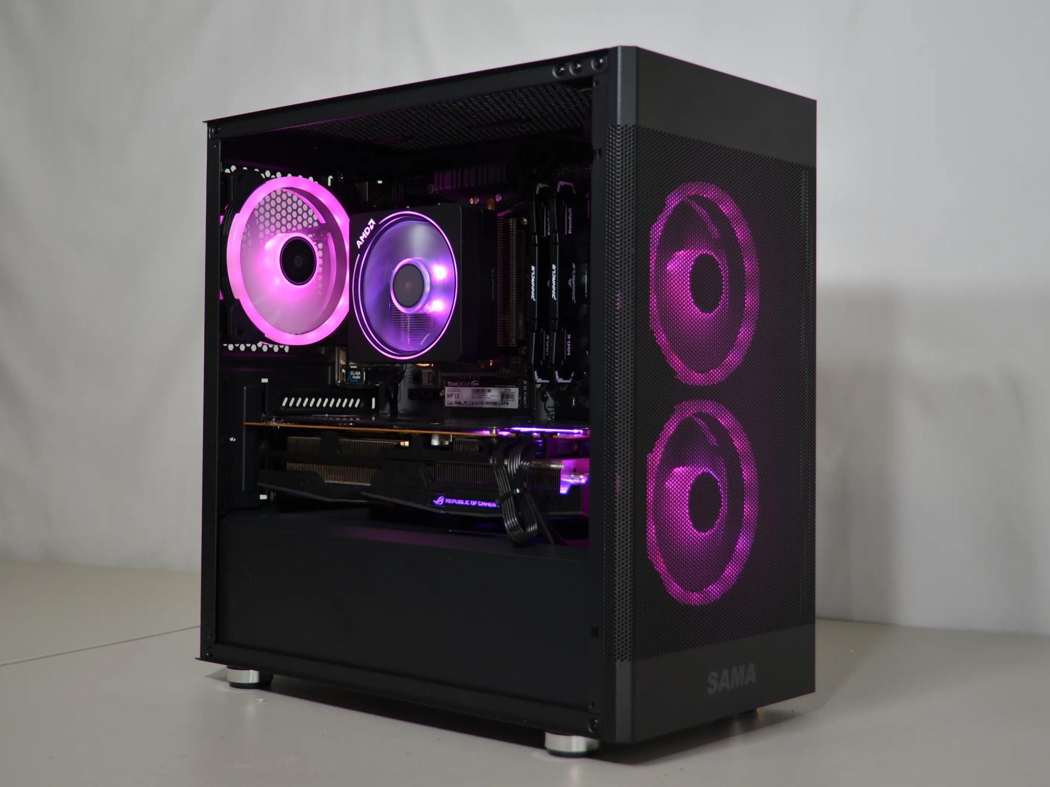 🌑Dark Knight - V2⚔️ | RX 5700 XT | Ryzen 5 3600 | 1tb Storage| 16gb Ram