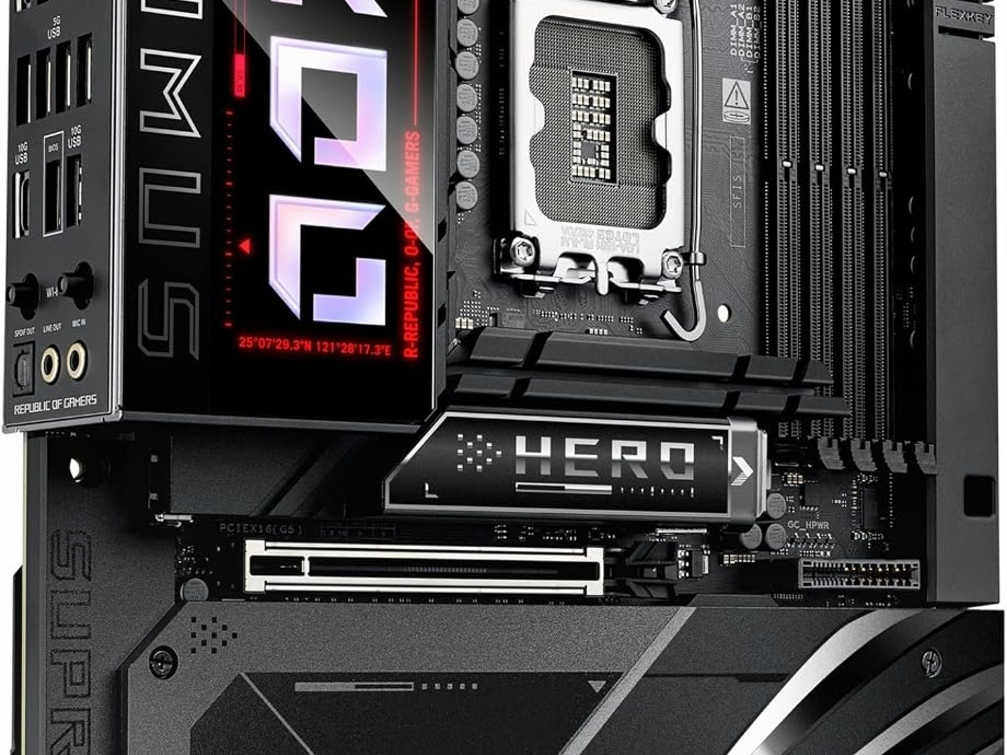 ASUS ROG MAXIMUS Z890 HERO BTF Intel Z890 LGA 1851 ATX DDR5 Desktop Motherboard