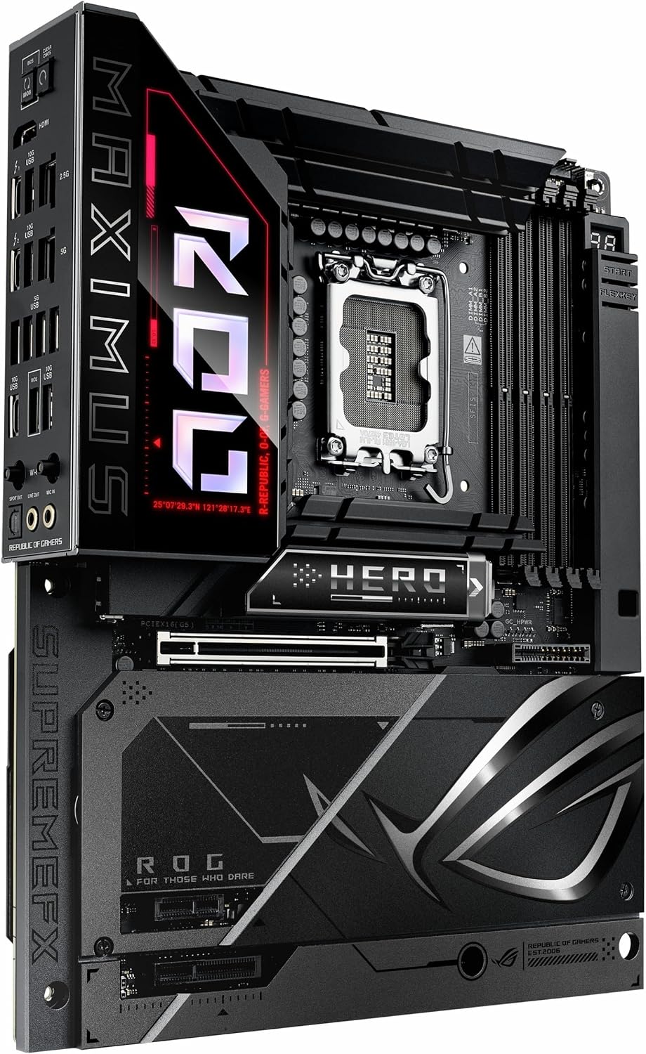 ASUS ROG MAXIMUS Z890 HERO BTF Intel Z890 LGA 1851 ATX DDR5 Desktop Motherboard