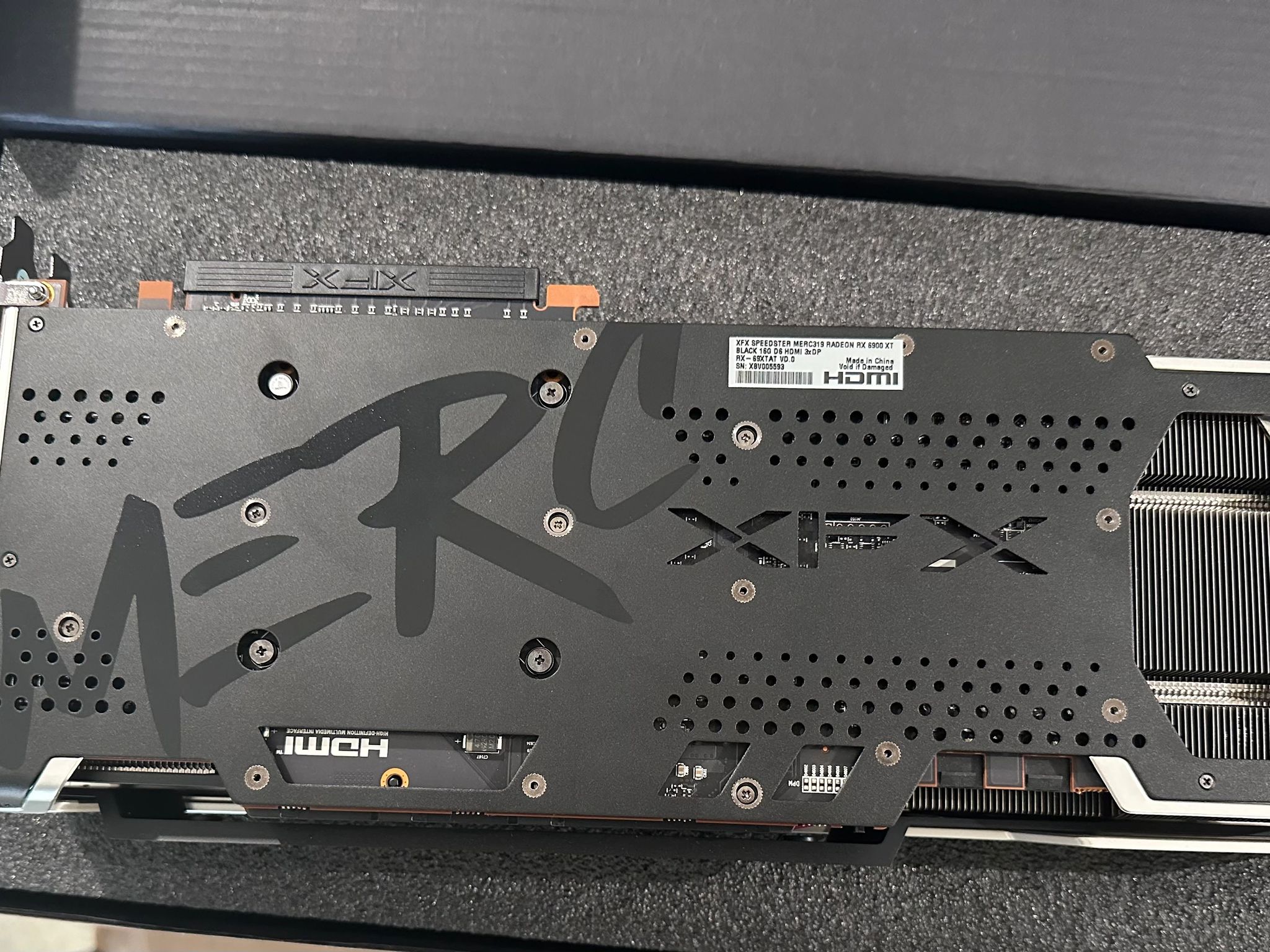XFX Speedster MERC319 AMD Radeon RX 6900 XT!
