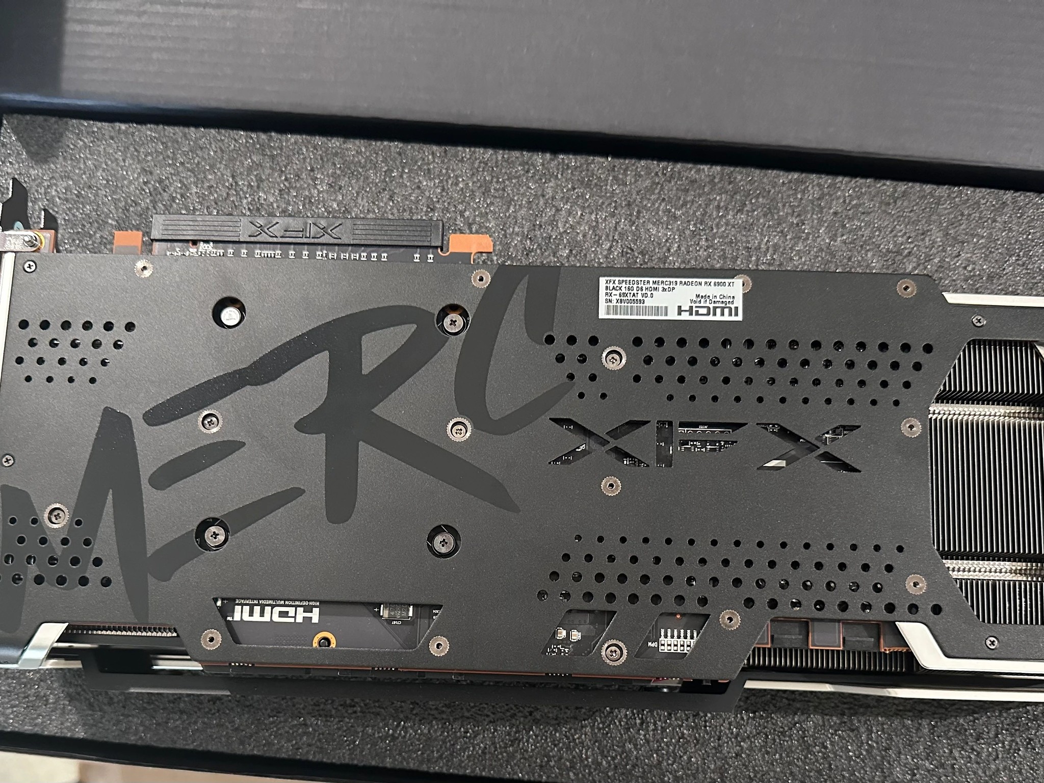 XFX Speedster MERC319 AMD Radeon RX 6900 XT!