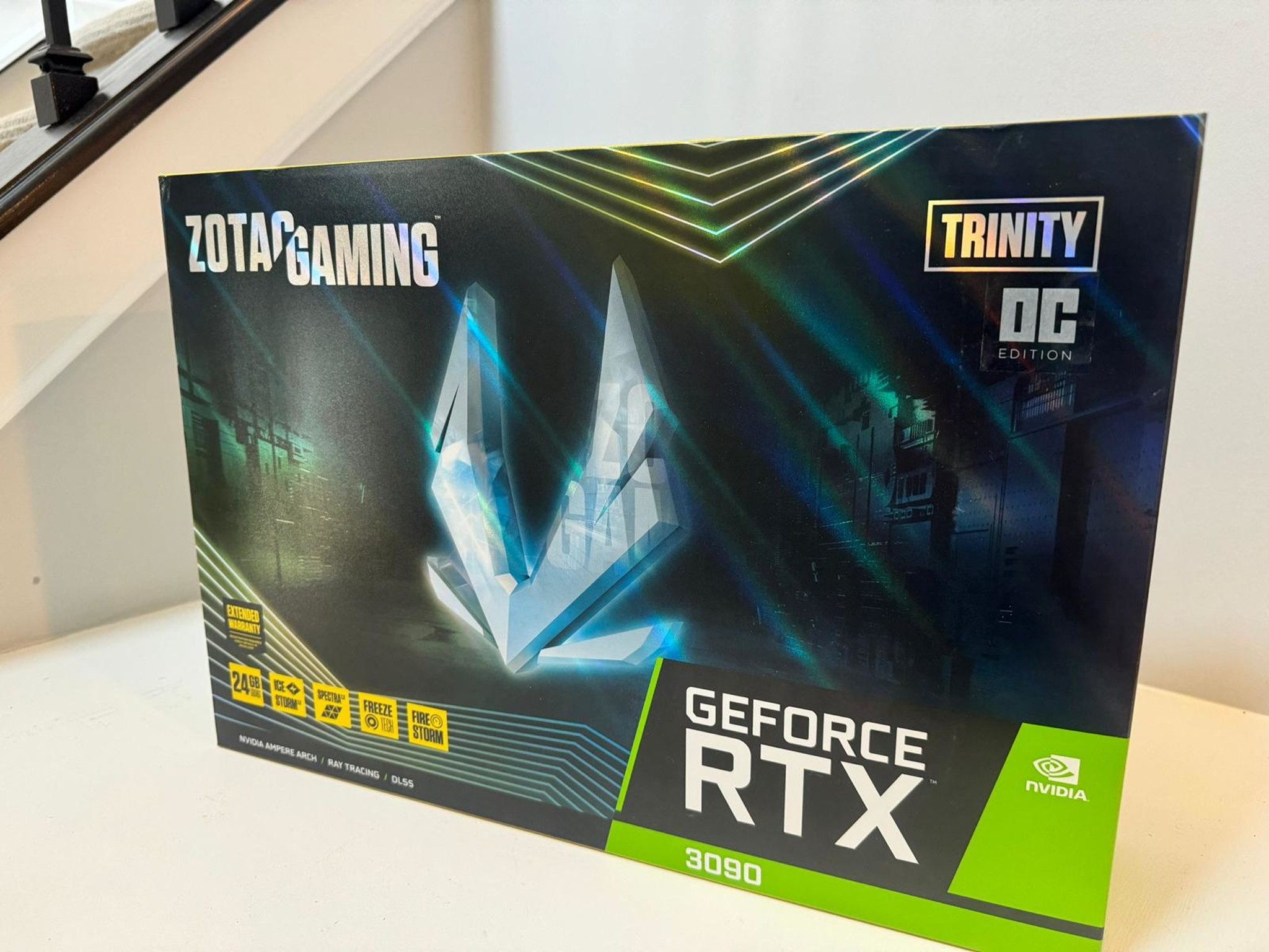 USED ZOTAC GEFORCE RTX 3090 TRINITY OC 24GB GDDR6X
