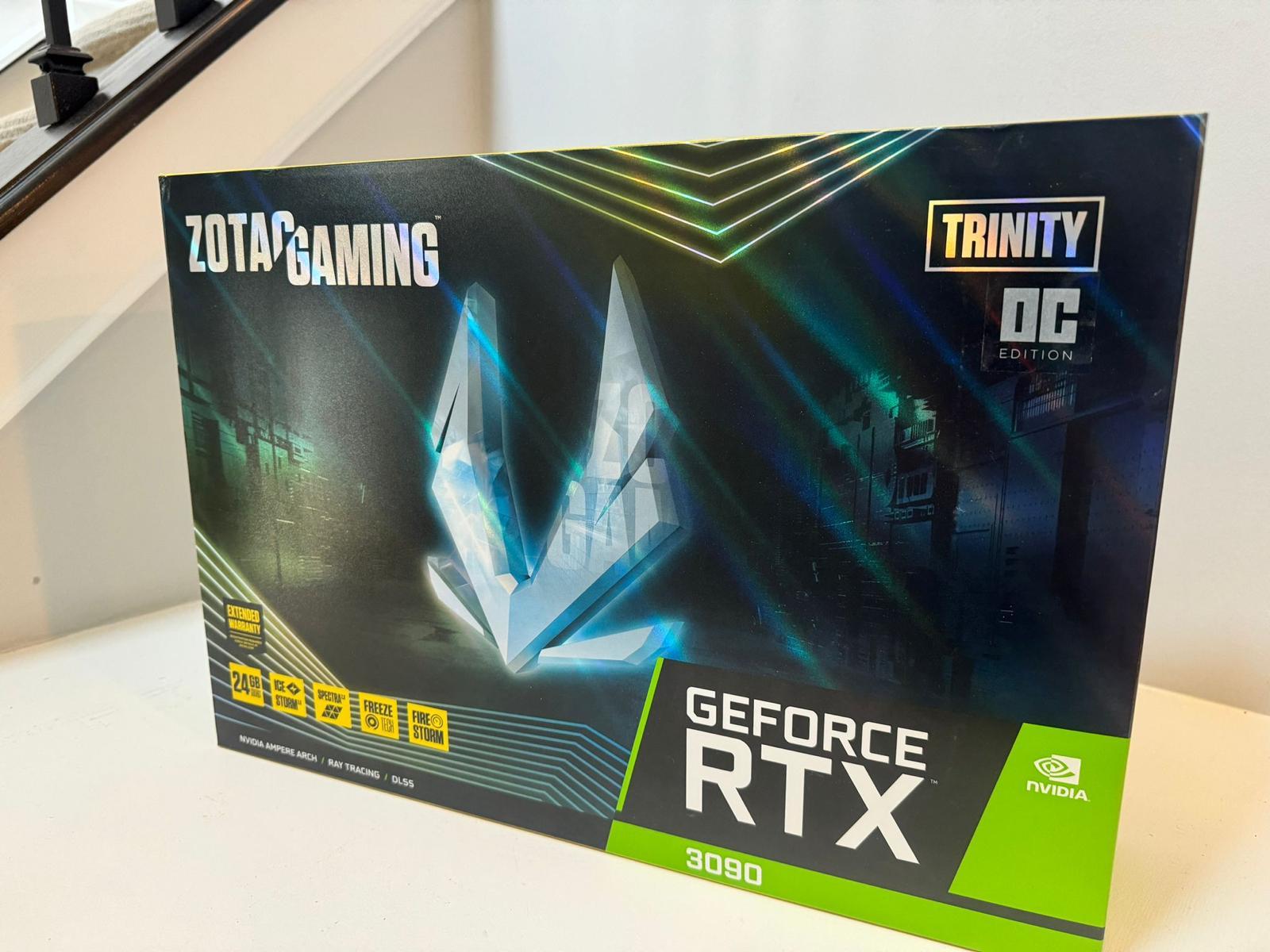 USED ZOTAC GEFORCE RTX 3090 TRINITY OC 24GB GDDR6X
