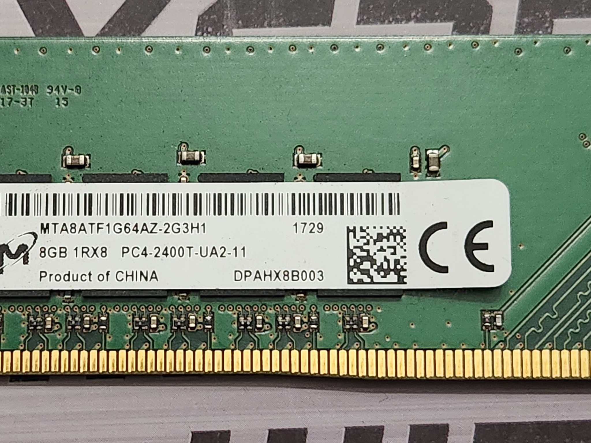 Micron DDR4 16GB JEDEC kit 2 x 8GB