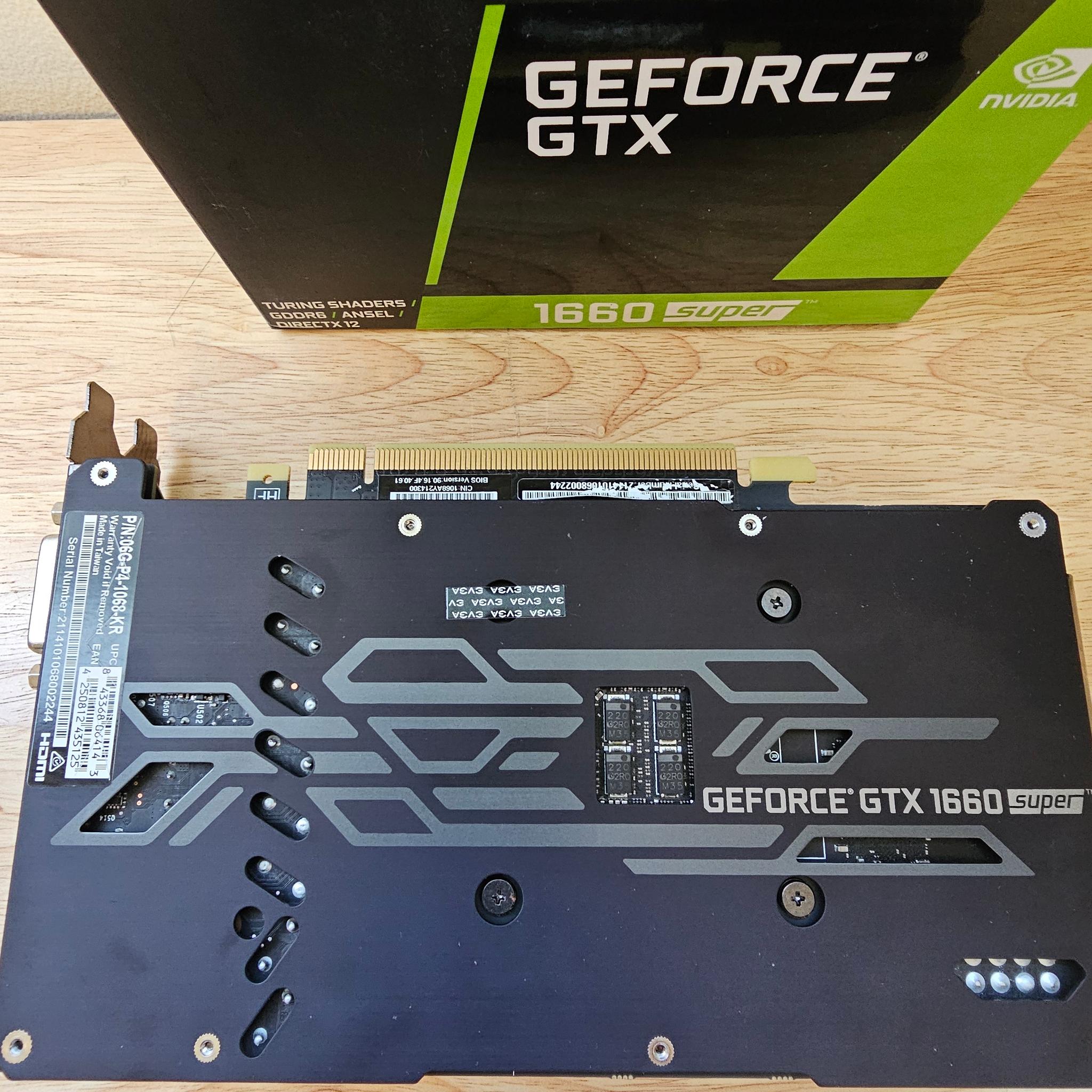EVGA GeForce GTX 1660 SUPER SC ULTRA GAMING