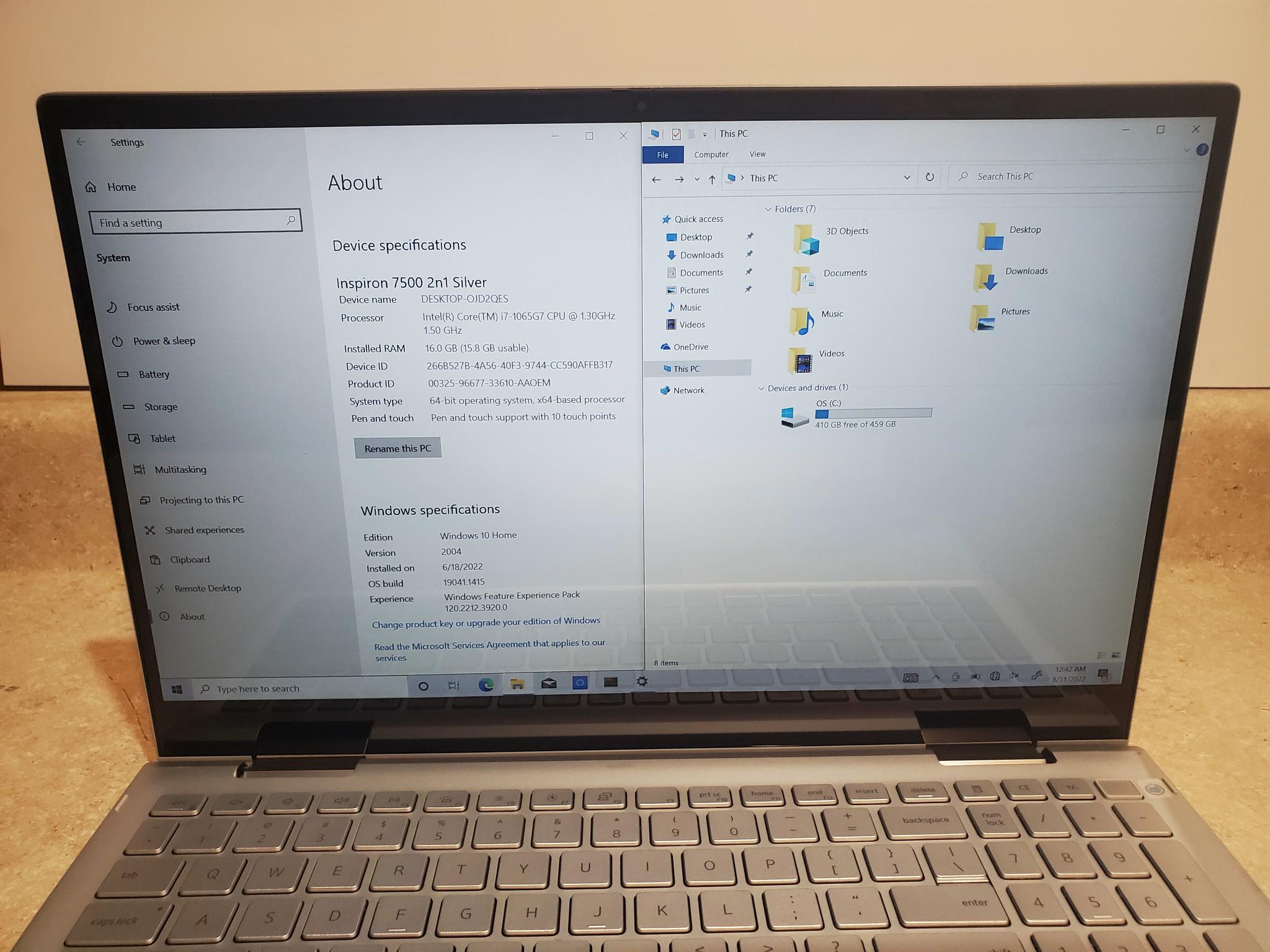 Dell Inspiron 2n1 15.6" Touchscreen Laptop
