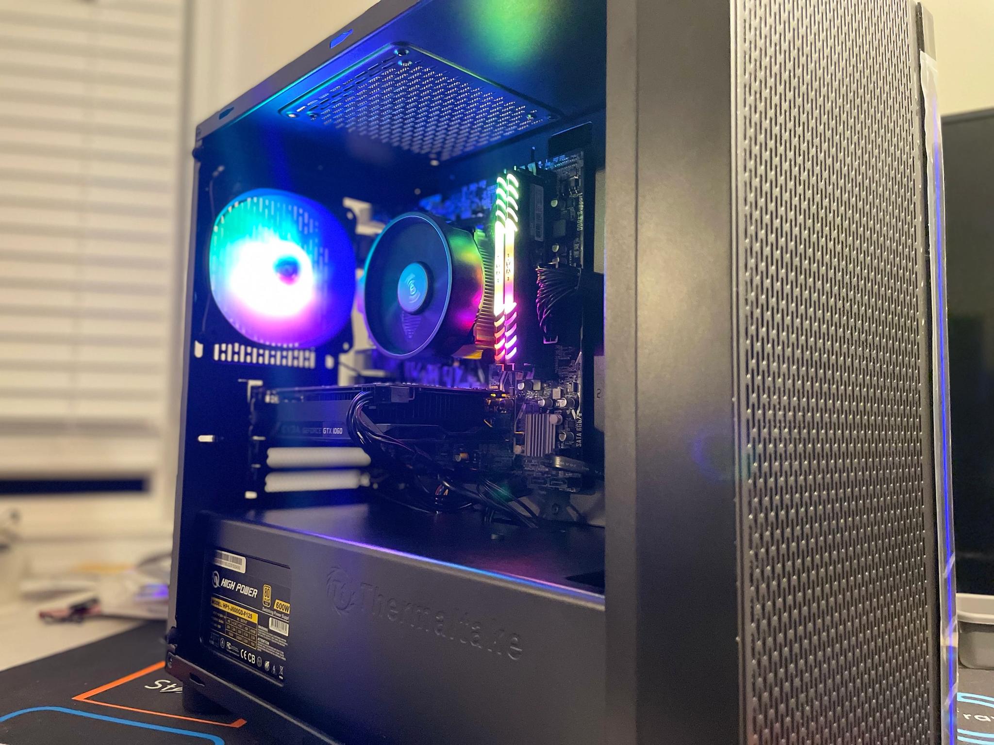 VIBRANCE - Entry-Level Gaming PC - Ryzen 5 2600 & GTX 1060 6GB