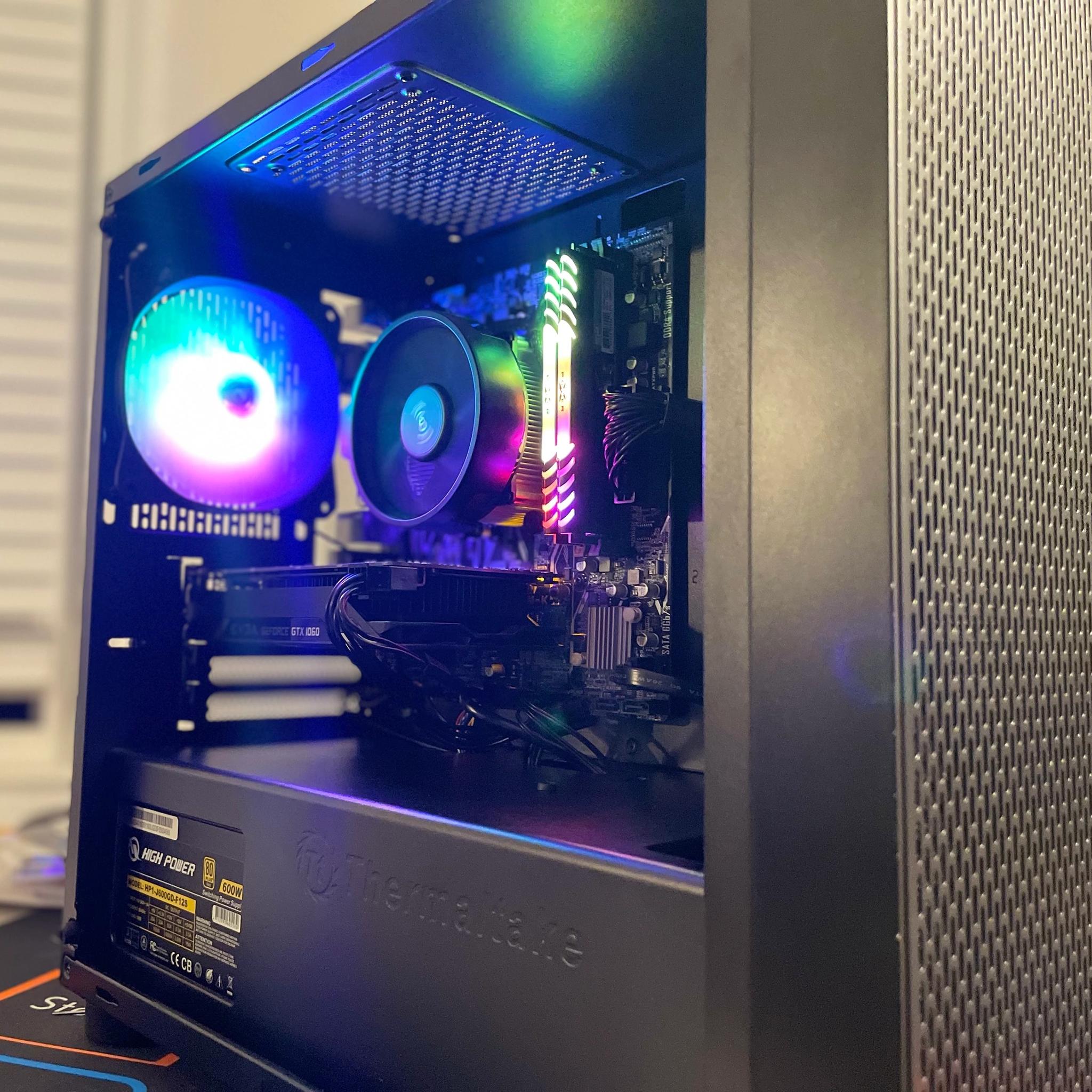 VIBRANCE - Entry-Level Gaming PC - Ryzen 5 2600 & GTX 1060 6GB