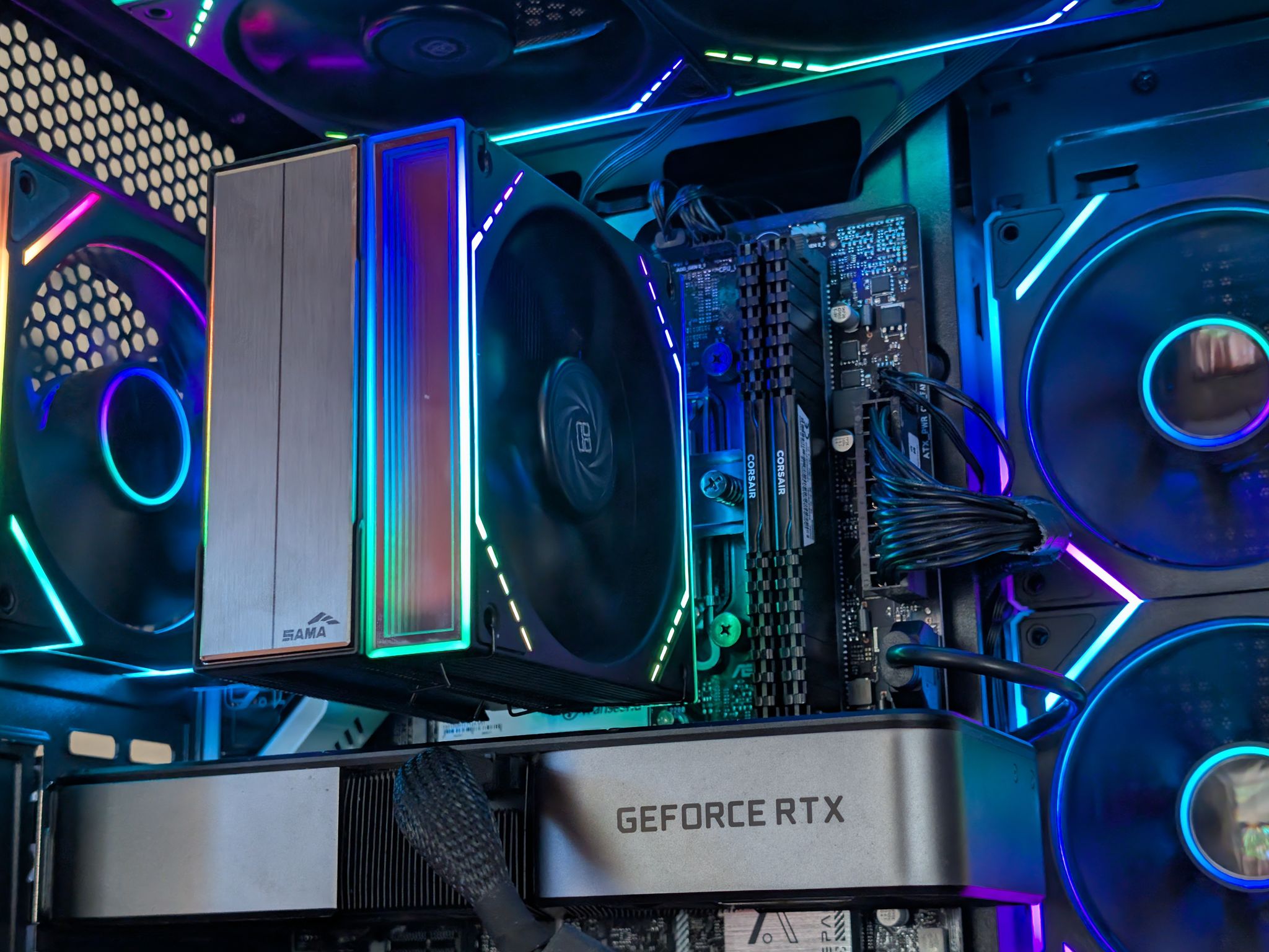 🖤 Intel i5-12400F + RTX 3070 FE | Compact 1080p/1440p Gaming PC