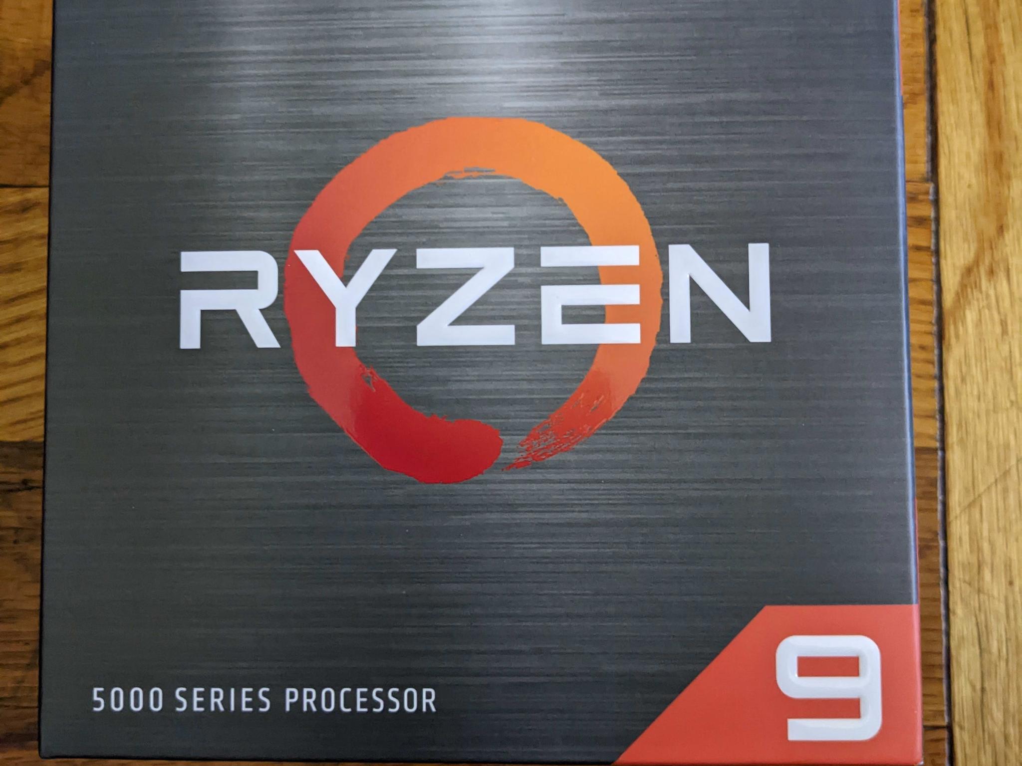 AMD Ryzen 9 5900X CPU 12 Cores 24 Threads 4.8GHz Boost Clock