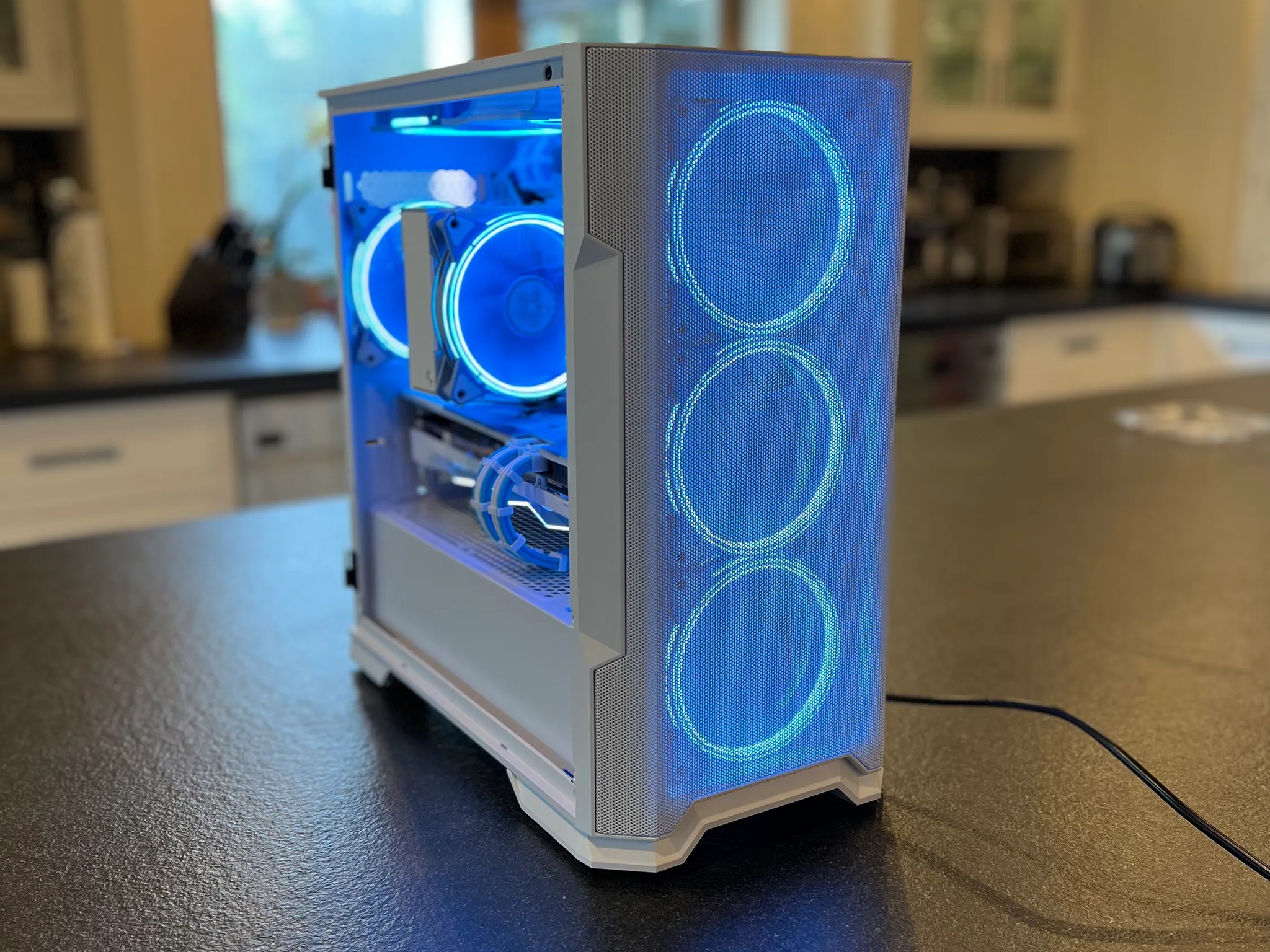 🤍💙 YESTON Sakura Build | i5-12400 | Radeon RX 6700XT 💙🤍