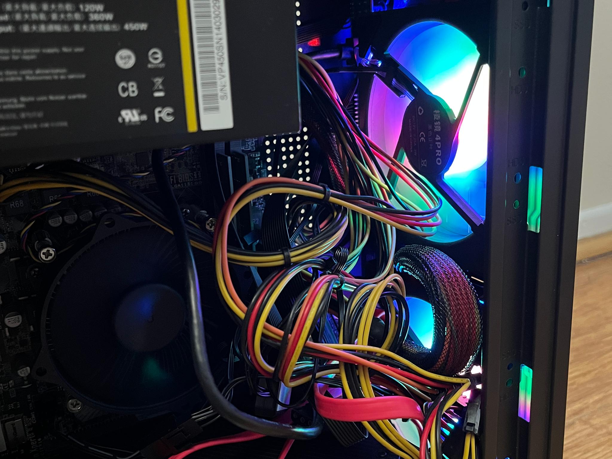 NVIDIA RTX 2060, Intel Core i5-6600, 12GB DDR4 RAM, 870 GB Storage - Small Gaming PC