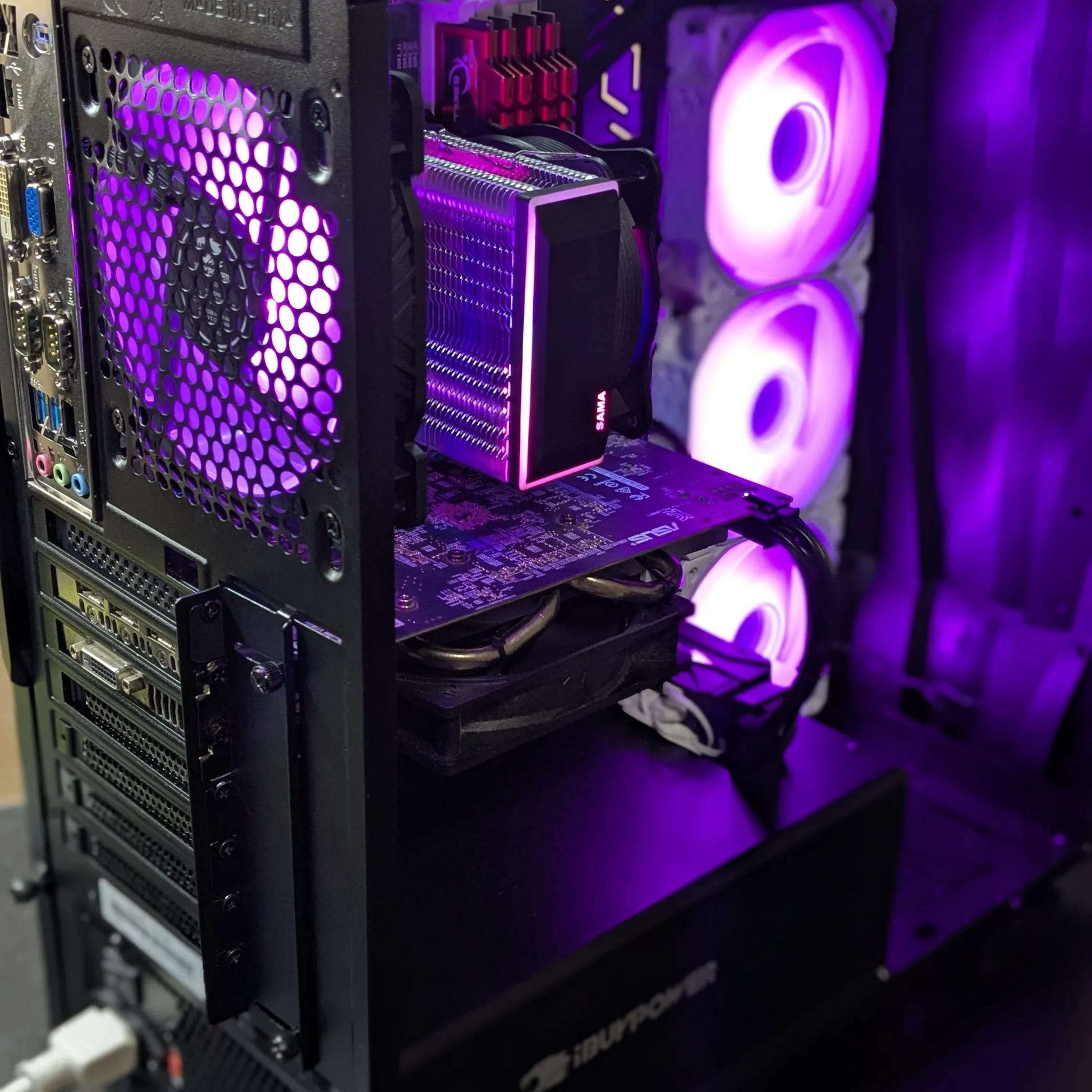 Marvel Rivals Ready | Xeon (same as i7) , 16GB RAM, RX 480 8GB, 500GB SSD, Win10, RGB, Wifi