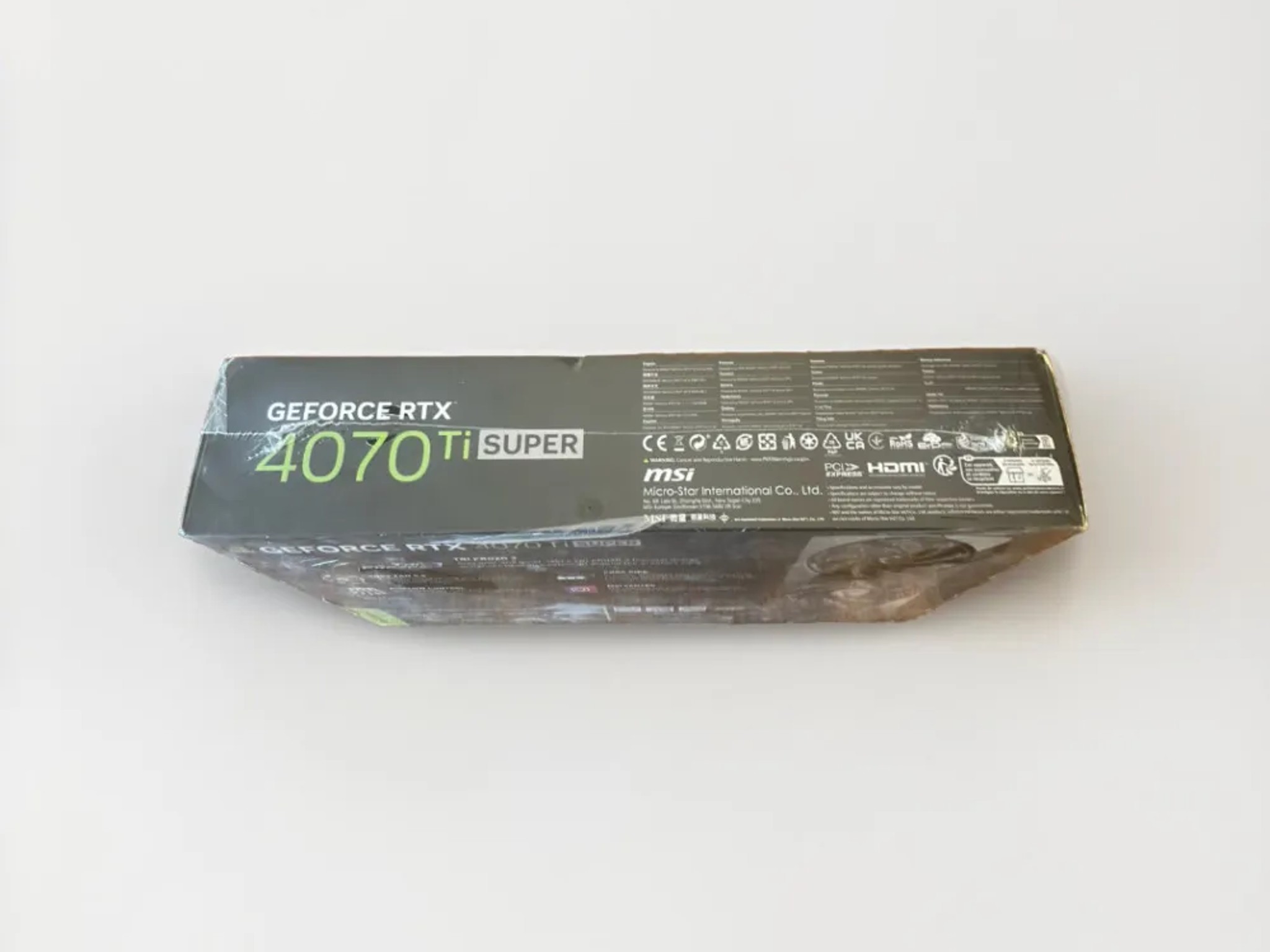 MSI GeForce RTX 4070 Ti Super 16G Gaming X Slim Graphics Card