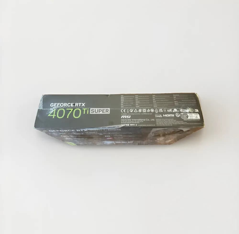 MSI GeForce RTX 4070 Ti Super 16G Gaming X Slim Graphics Card