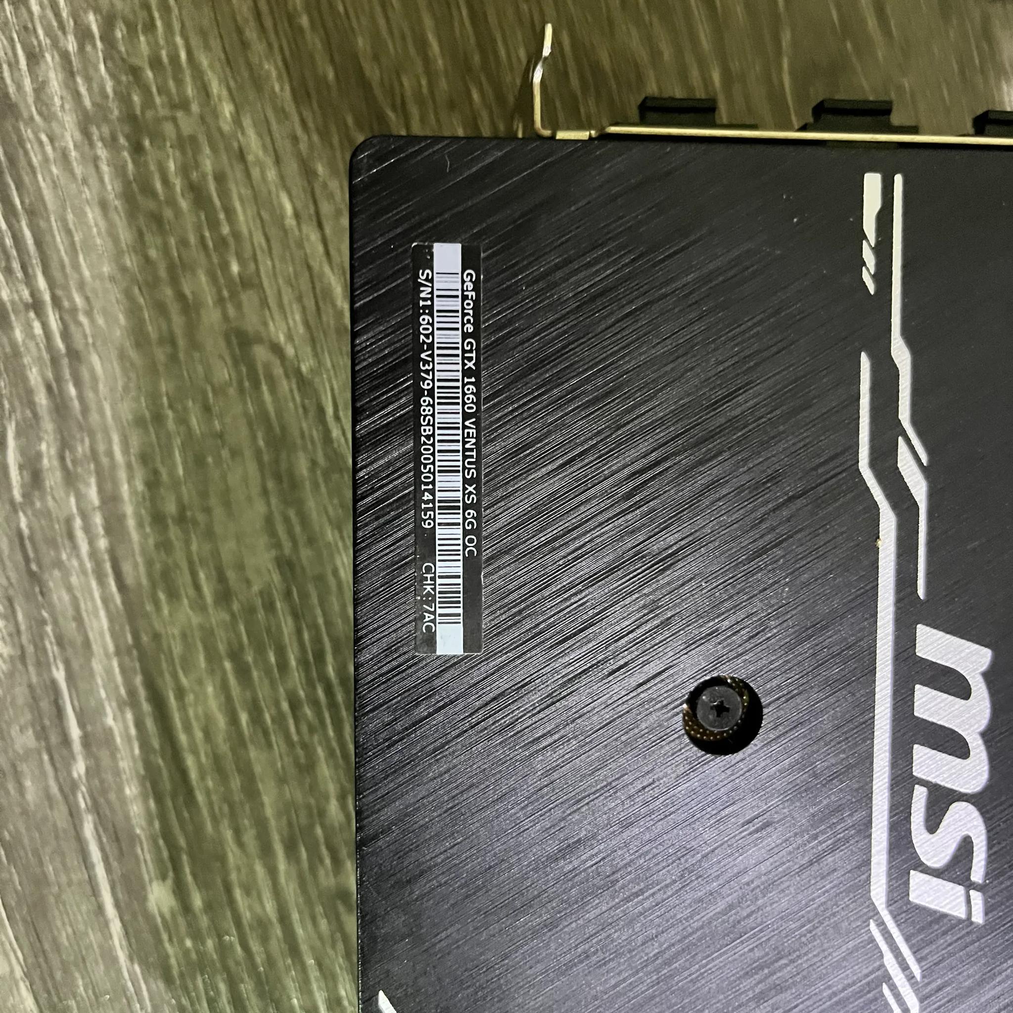 GTX 1660 OC 6GB GDDR5