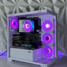 RTX 3070 OC, Ryzen 7 3700X, 32GB RAM | White RGB Gaming Computer
