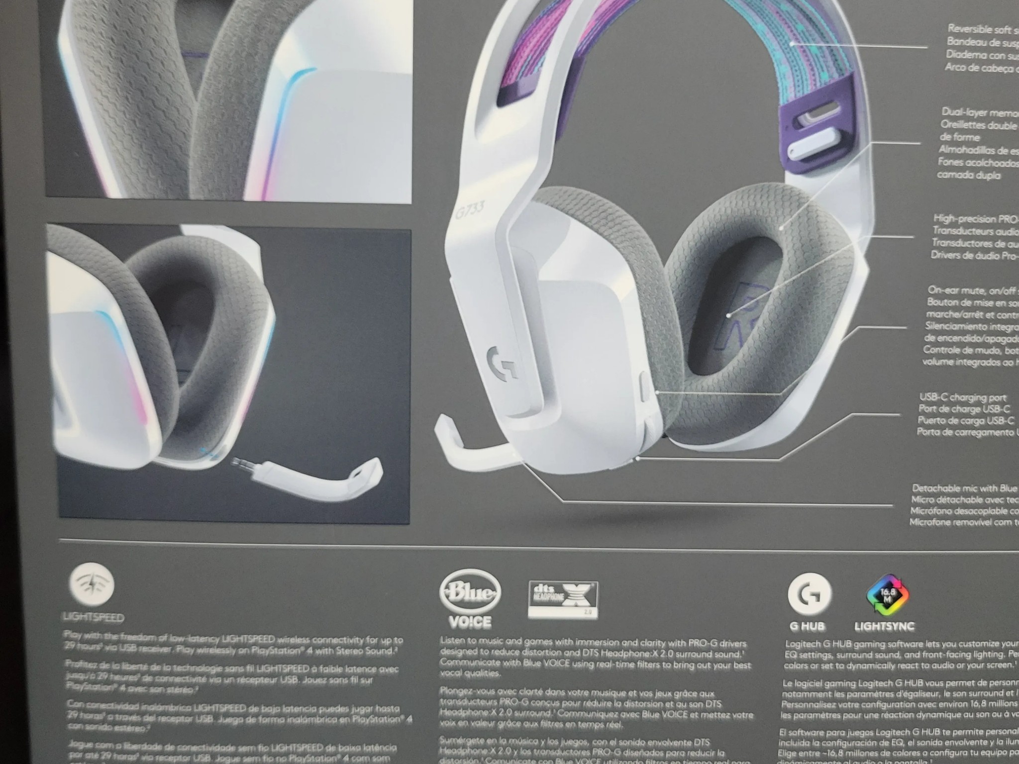 💥🎧 Logitech G733 LIGHTSPEED Wireless Gaming Headset – BNOB! 🎧💥