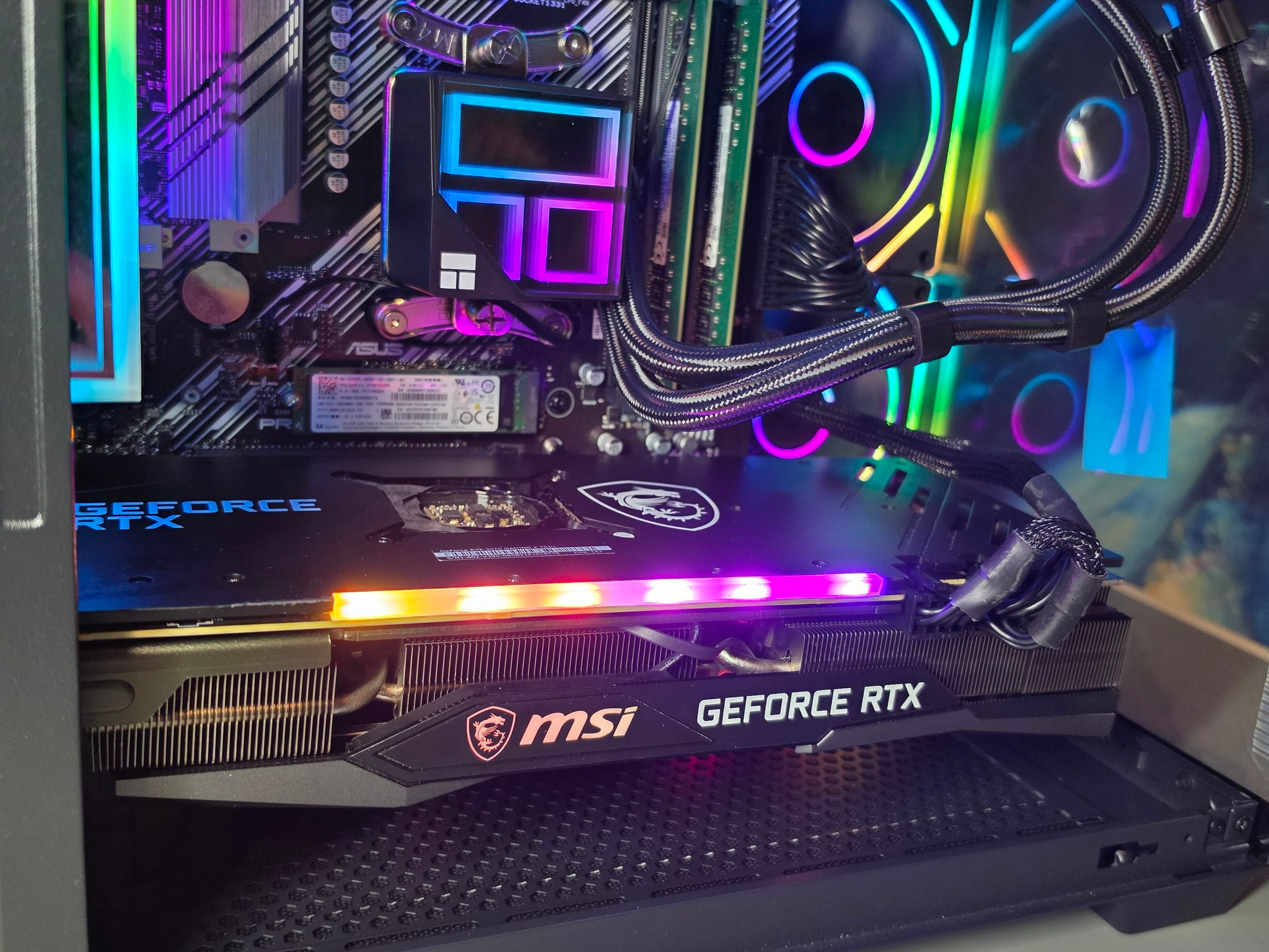 MSI RTX 3070 8gb + Ryzen 5800x PC Build #94