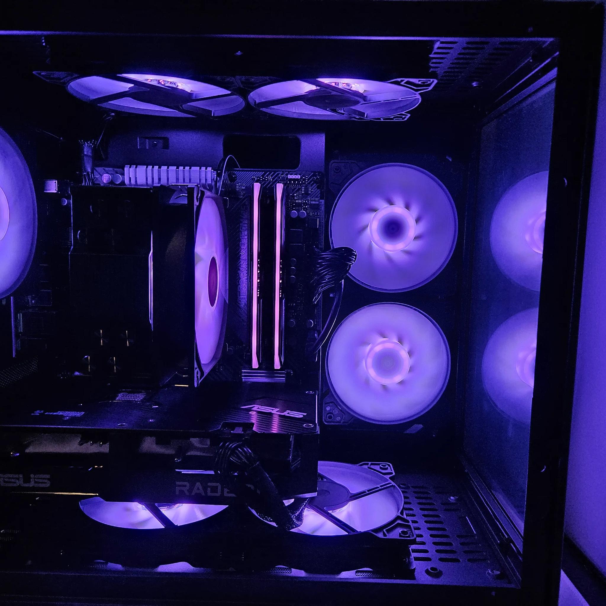 Dark Side Gaming RIG Ryzen 5 / 16GB / 1TB SSD / RX 7600