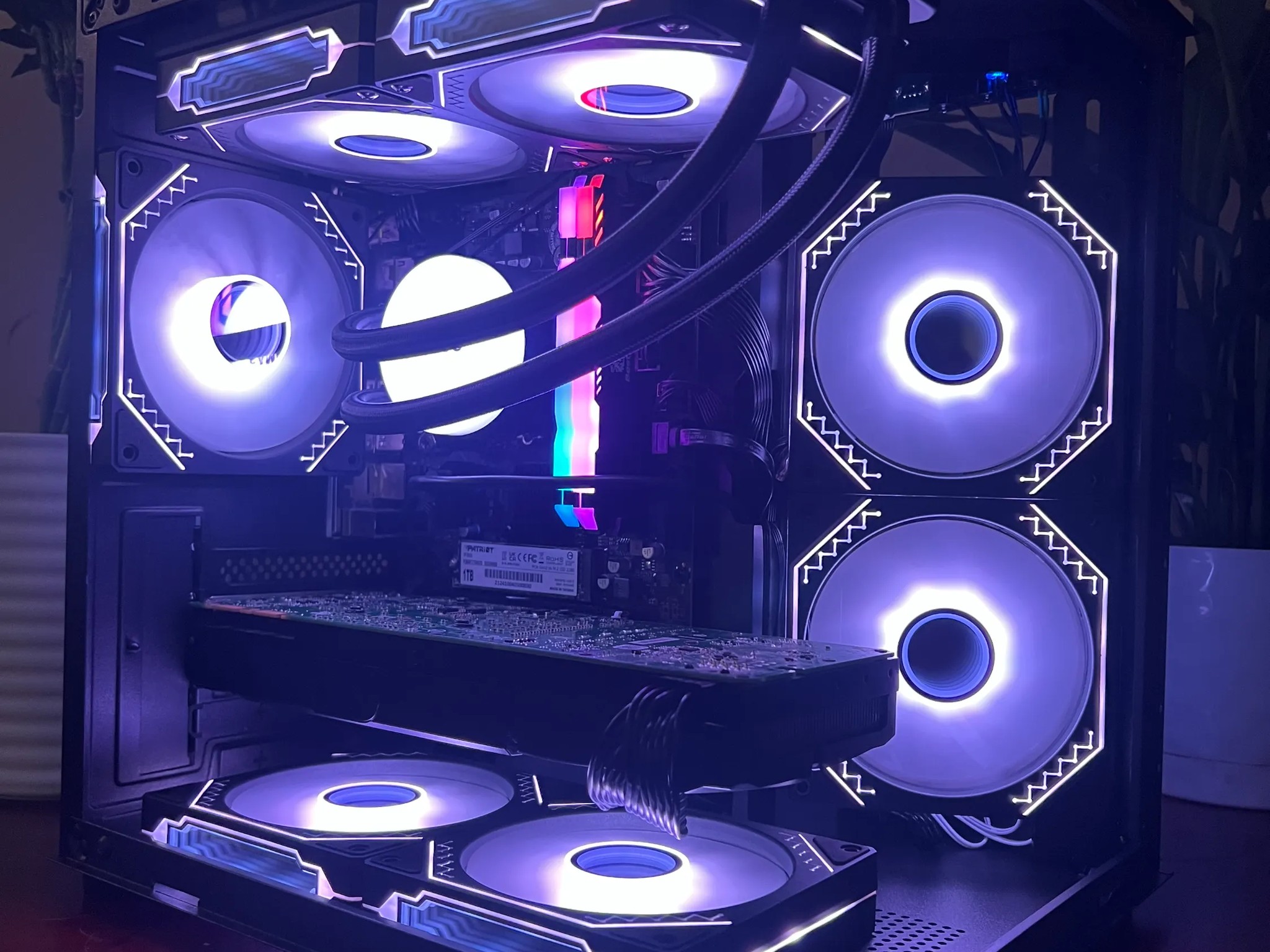 Water Cooled Gaming PC Intel I7, Nvidia GTX 1080 8gb, 2TB Storage, 32GB RAM, WINDOWS 11