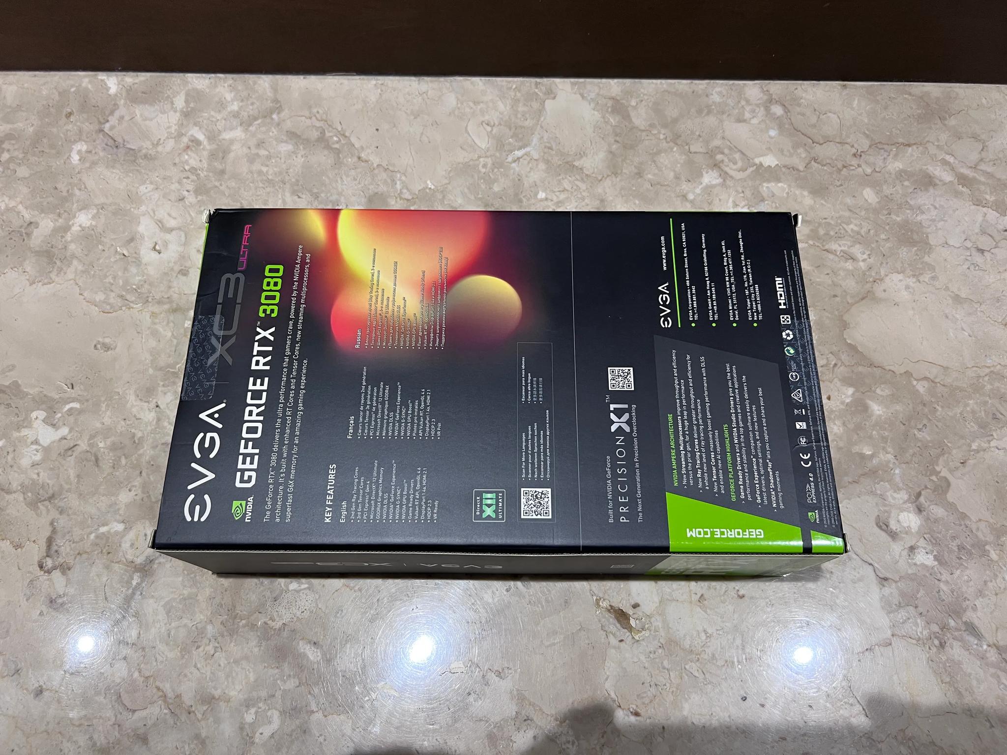 Evga 3080 XC3 Ultra