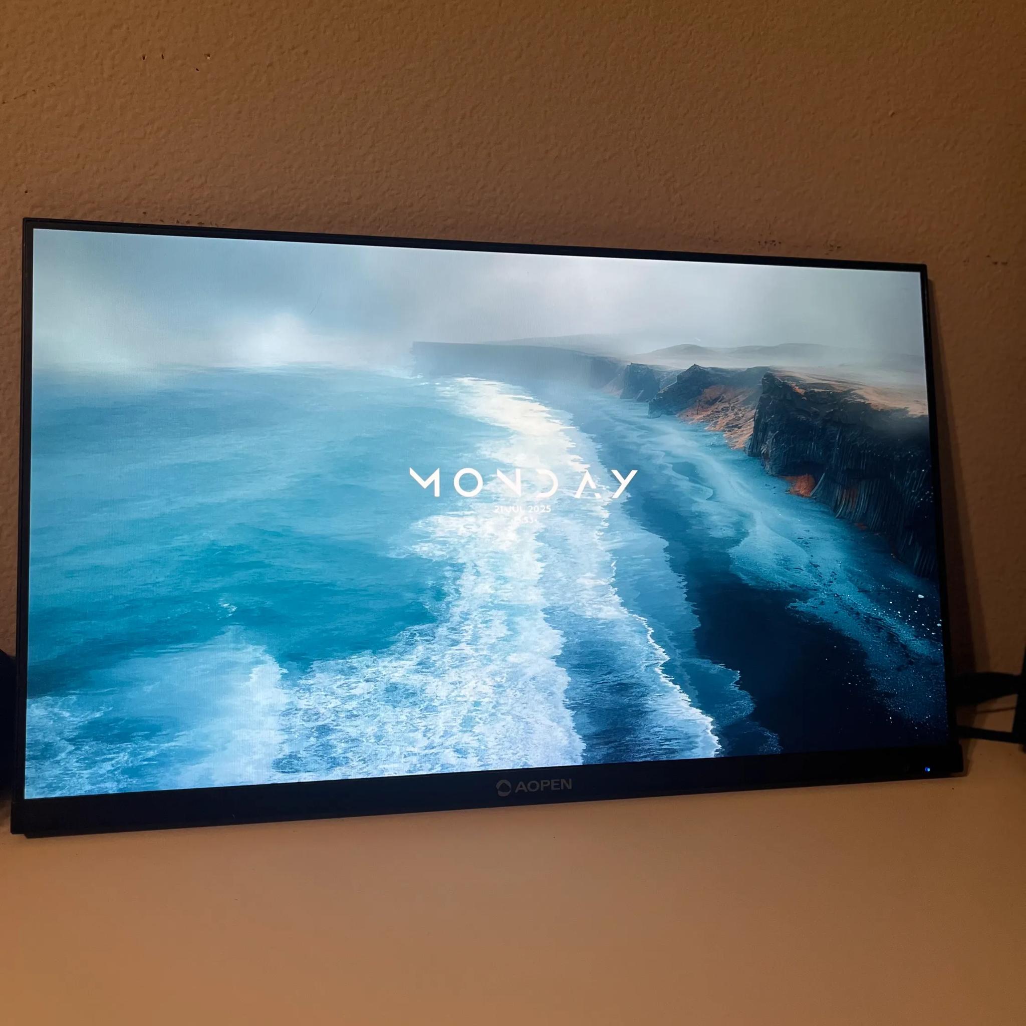 AOPEN 24" Full HD IPS Monitor (No Stand) – 75Hz, HDMI + Power Cable 🔴GOOD VALUE🔴