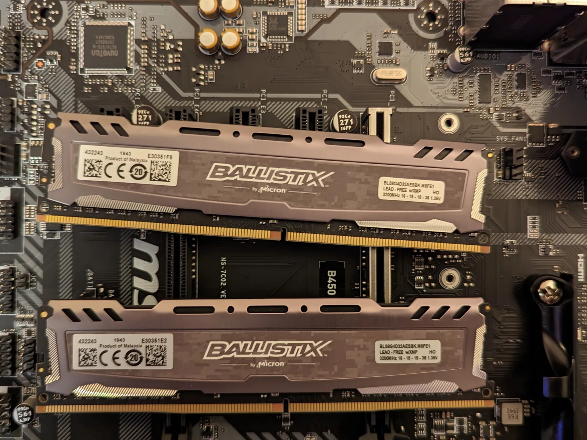 Ryzen 5 1600AF/MSI B450 Tomahawk Max And Memory Motherboard Combo!