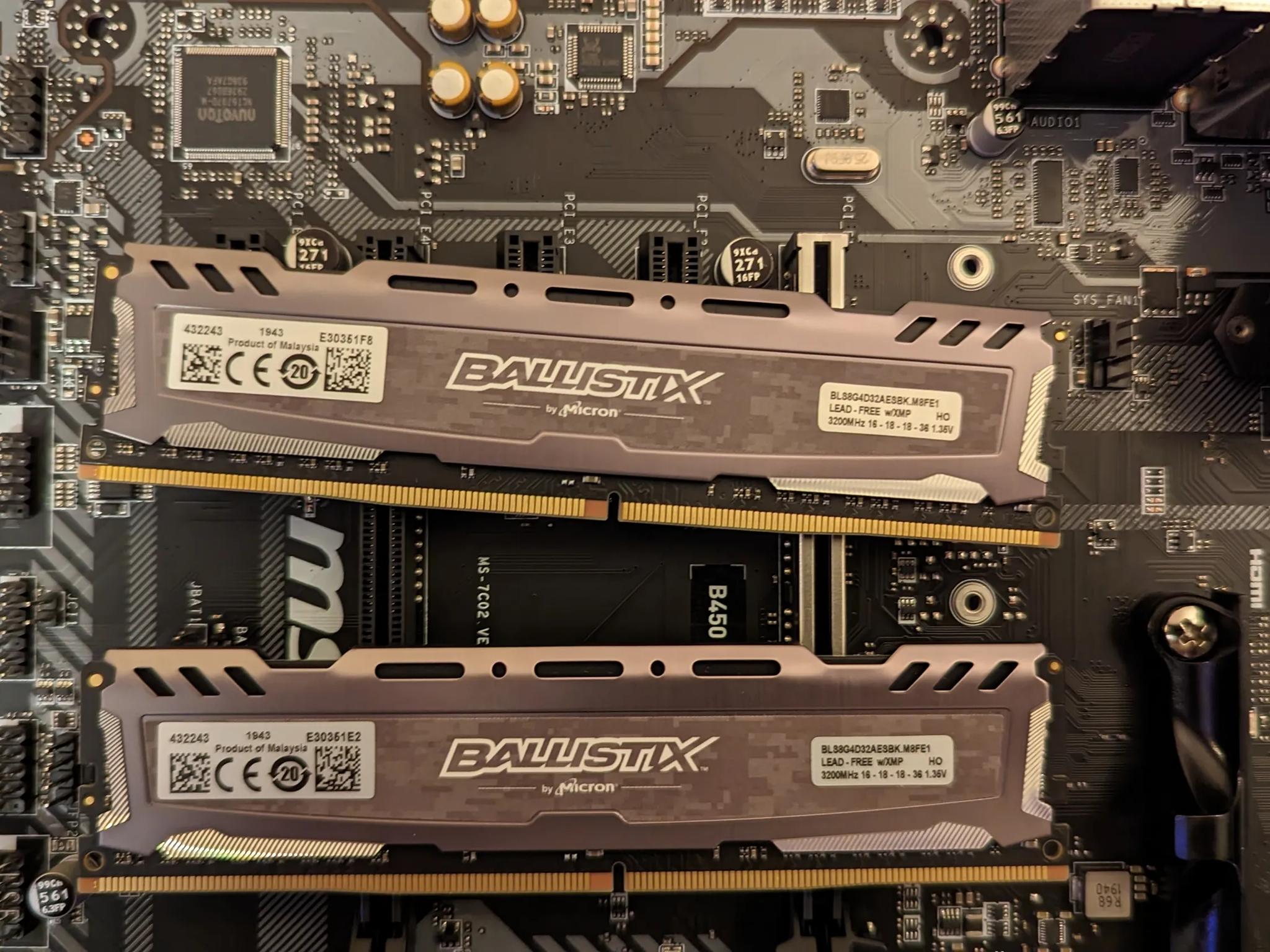 Ryzen 5 1600AF/MSI B450 Tomahawk Max And Memory Motherboard Combo!