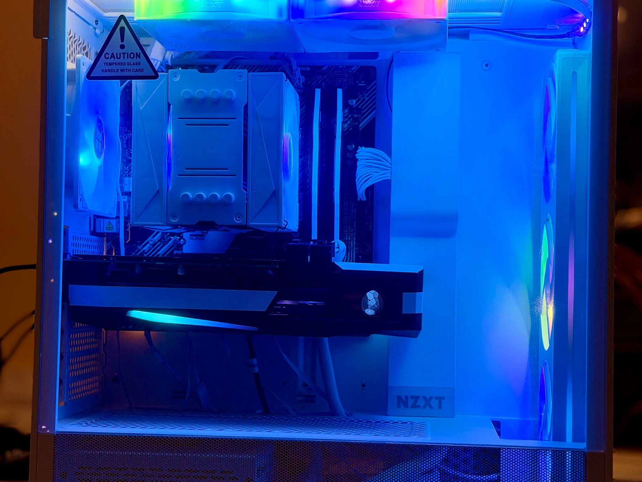 Gaming PC: Ryzen 5, RTX 3070, 1TB, 32GB, B550M, WiFi 6, NZXT H5 Flow RGB, White Build