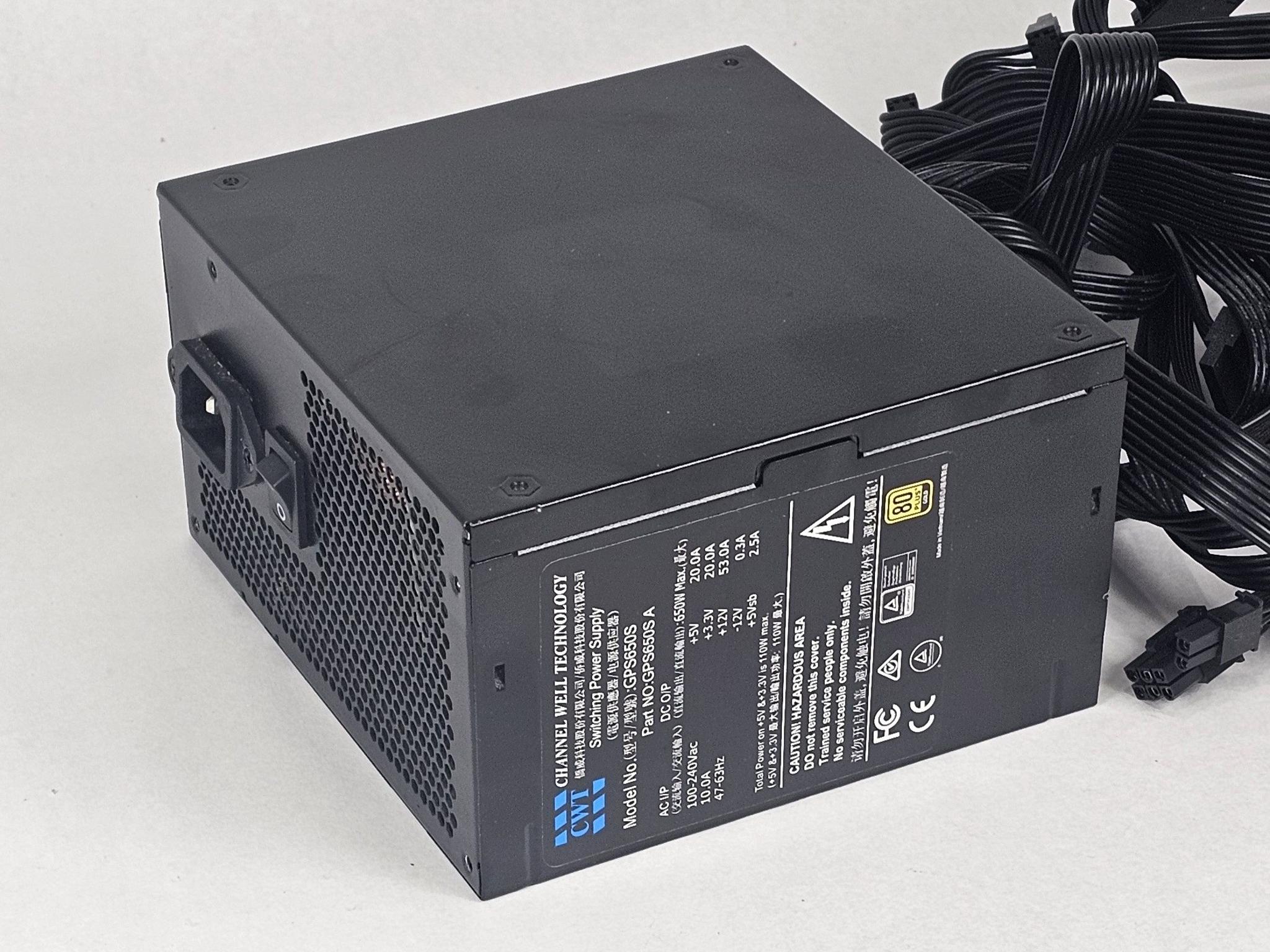650 Watt PSU CWT GPS650S Power Supply