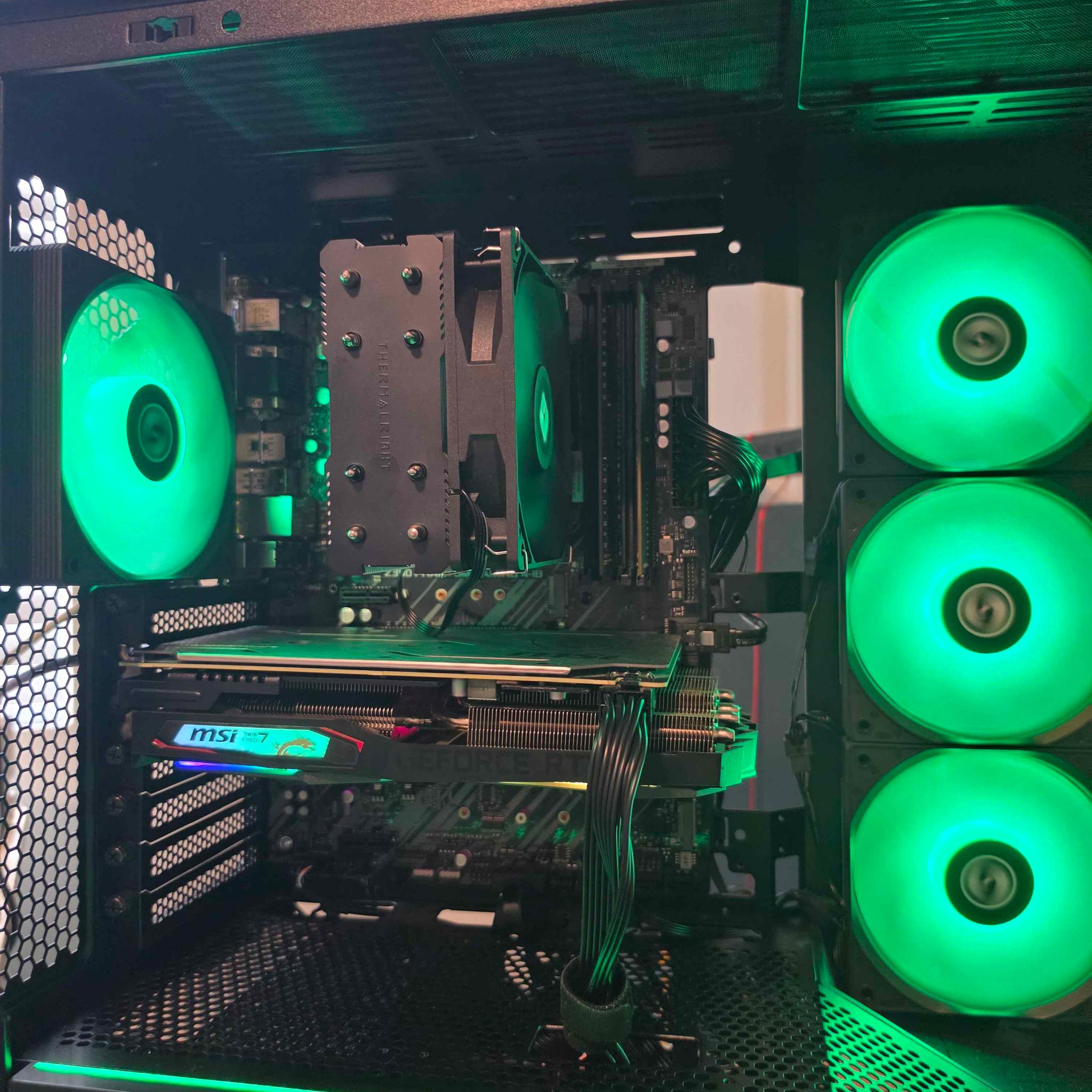 GeForce RTX 2060 Super Custom Gaming PC - Core i7-9700, 16GB RAM, 256GB SSD