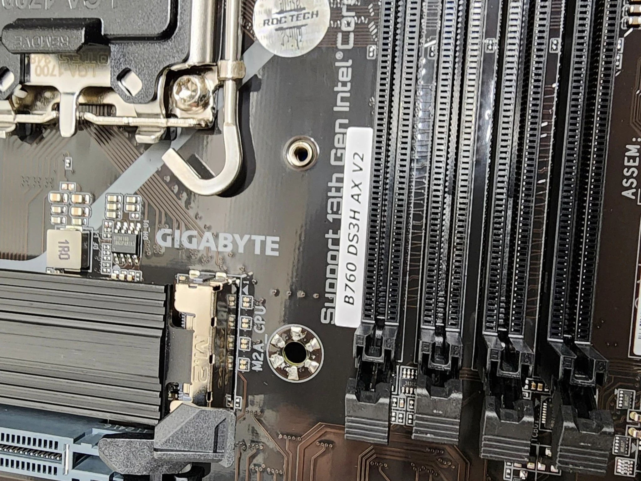 UPDATED BIOS GIGABYTE B760 DS3H AX V2 WIFI DDR5 LGA 1700 ATX MOTHERBOARD