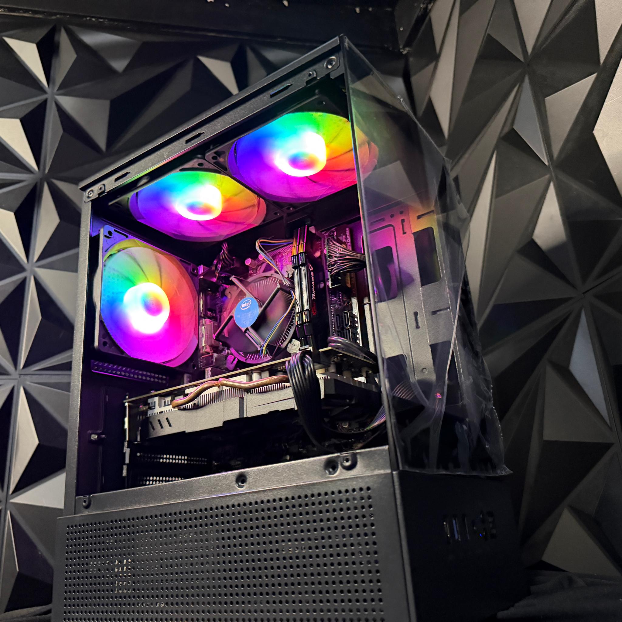 💜🔥 THE BUDGET BADDIE 🔥💜 i5 10500T| RX 580 | 16 GB DDR4| 500GB NVMe| 650W PSU