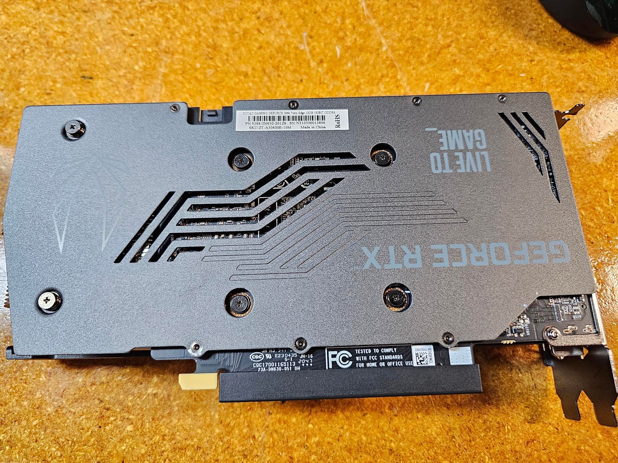 ZOTAC GAMING Twin Edge GeForce RTX 3060 12GB