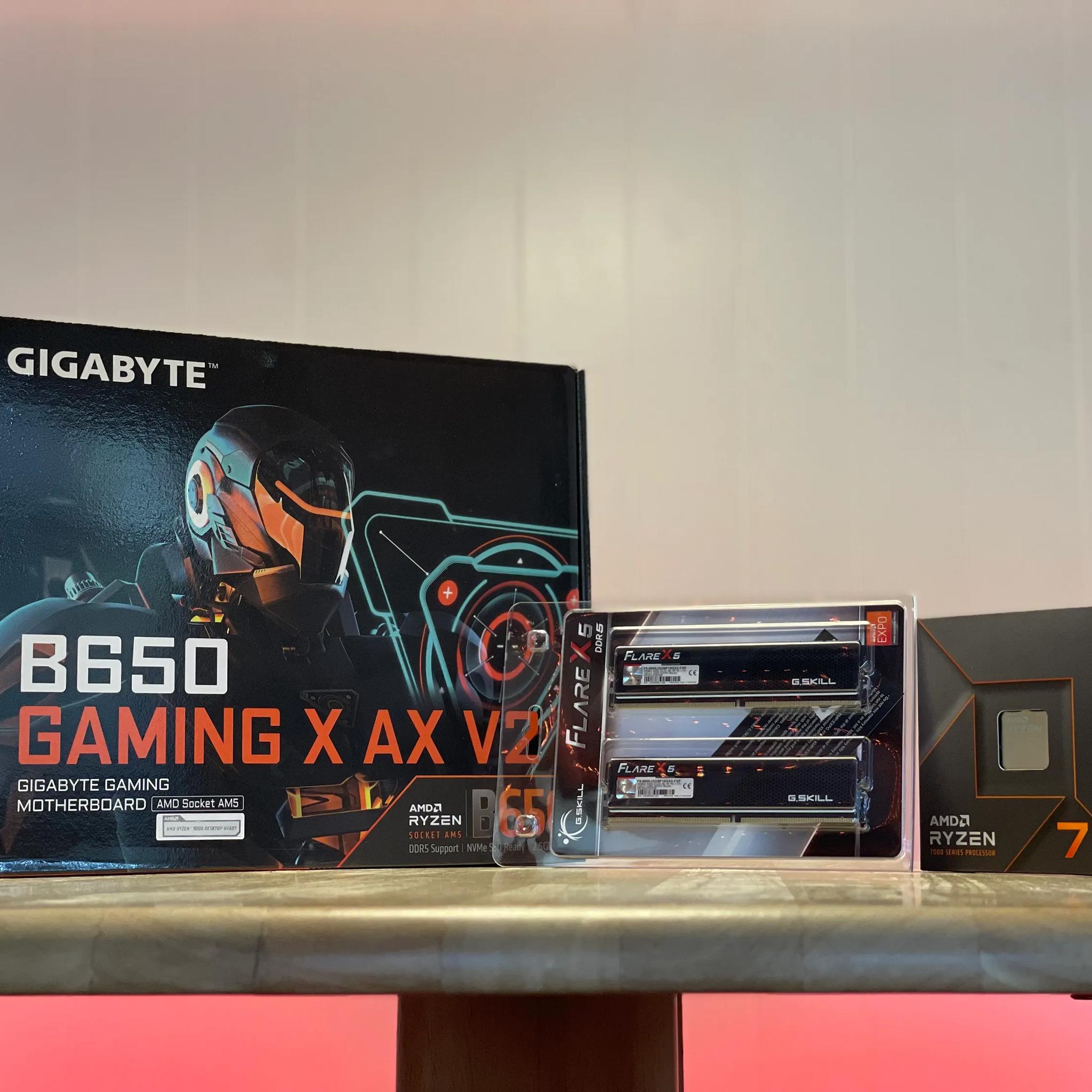 Ryzen 7 7700X + B650 X AX V2 + 32GB DDR5 6000mhz