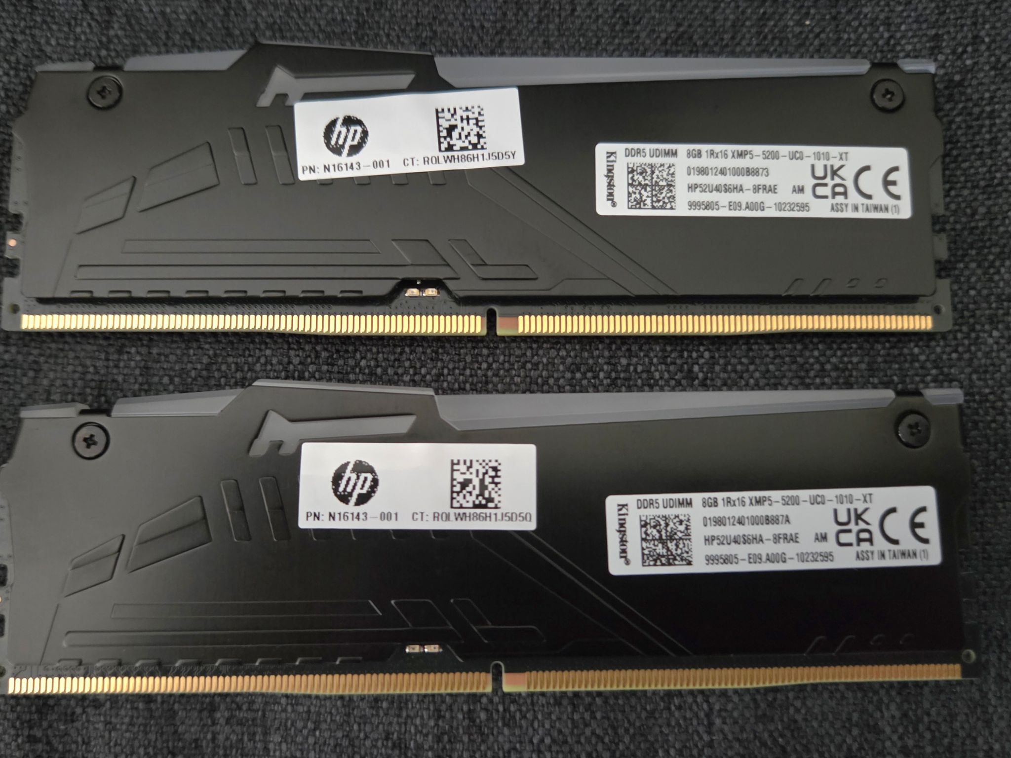 Kingston Fury Beast DDR5-5200 16GB (2x8GB) 5200MHz RGB