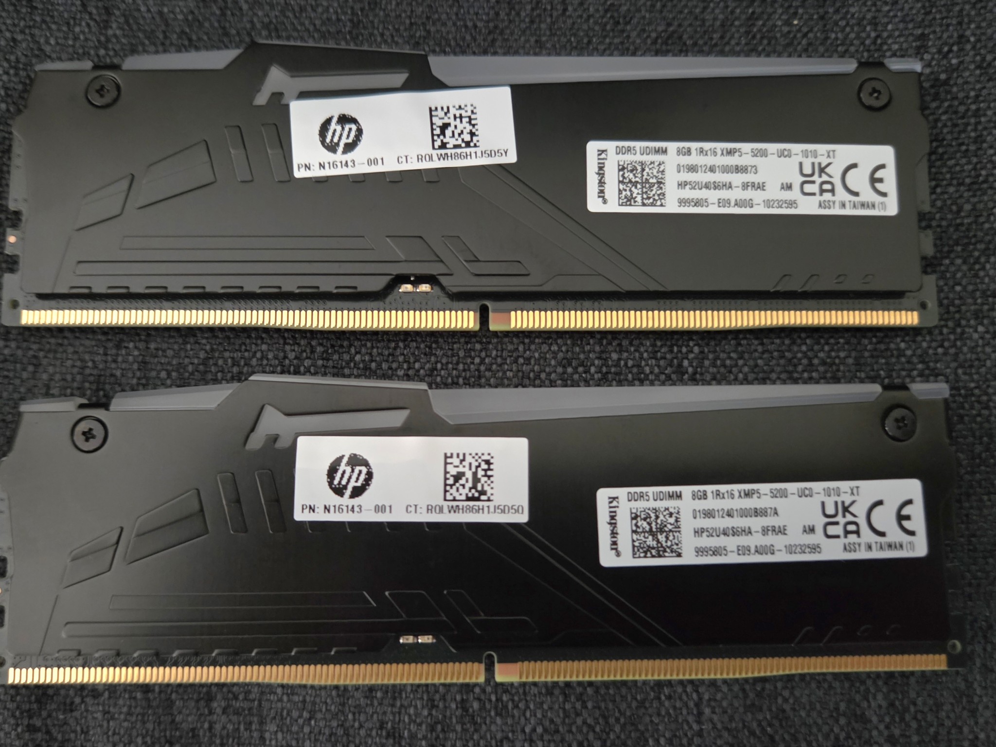 Kingston Fury Beast DDR5-5200 16GB (2x8GB) 5200MHz RGB