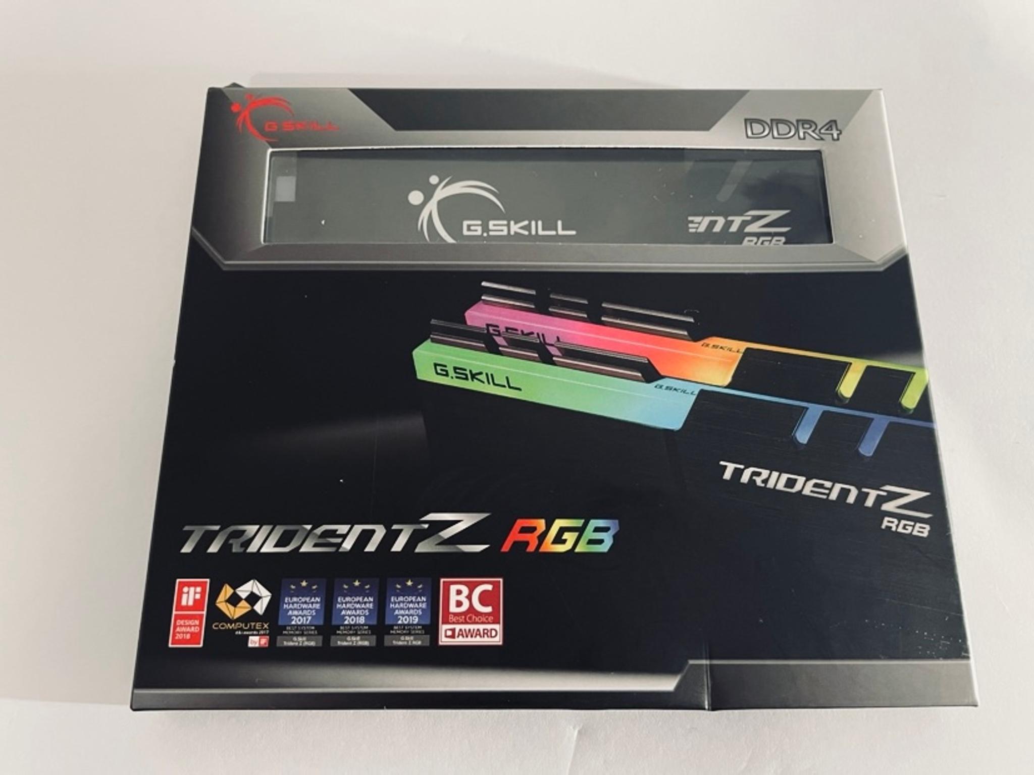 G.SKILL Trident Z RGB DDR4-3600 MT/s 32GB CL16