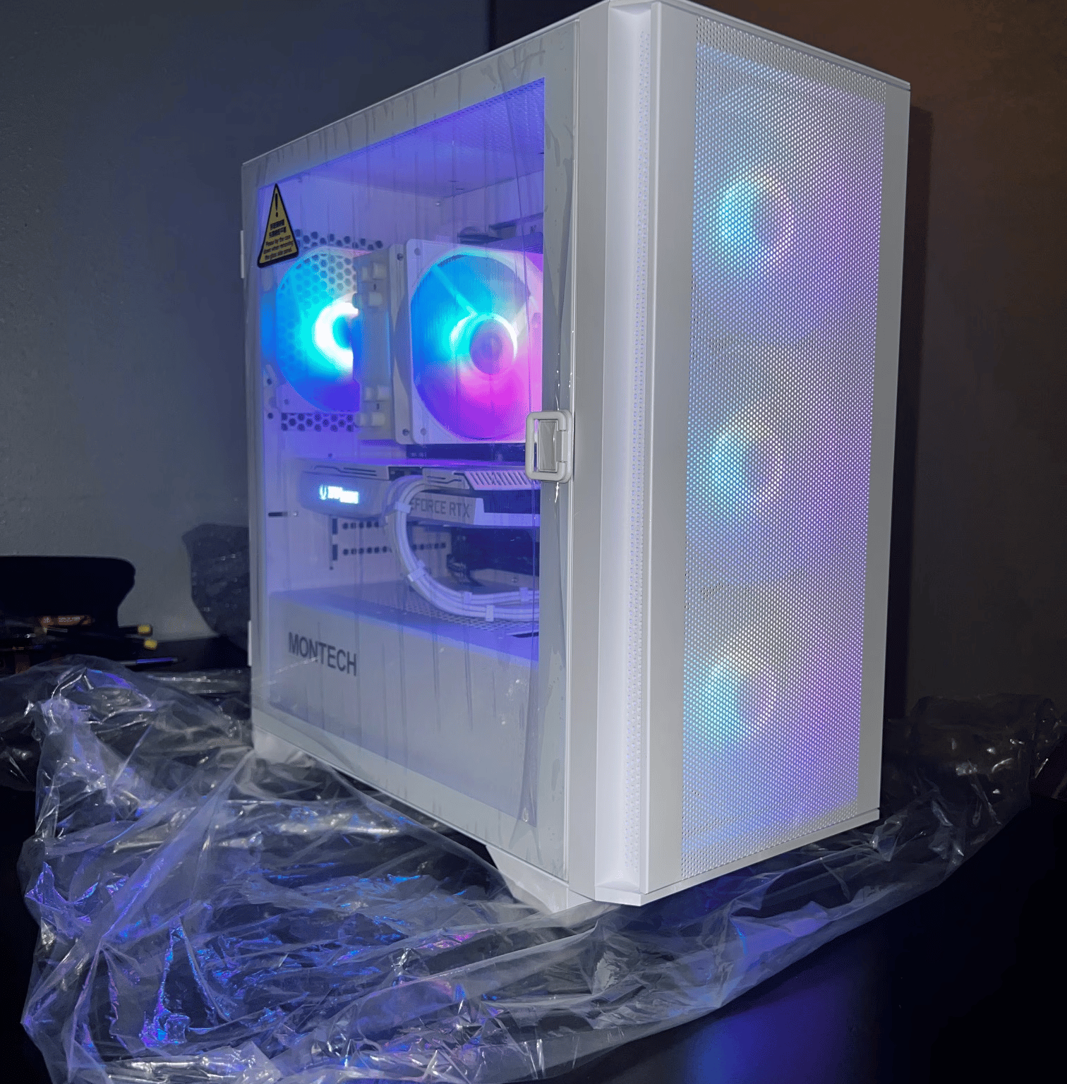 All White Custom Gaming PC | RTX 3060 + Ryzen 5 5600X