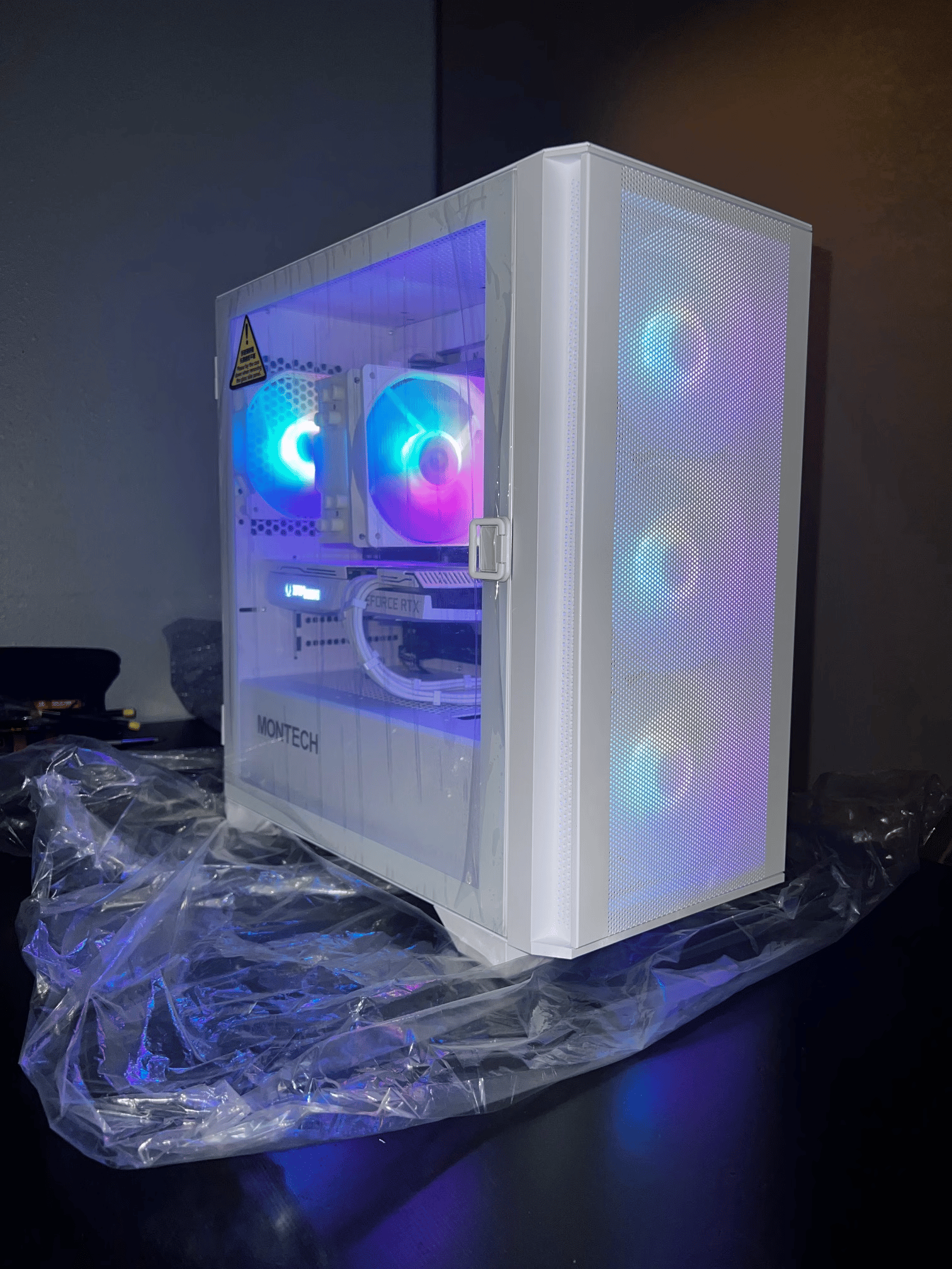 All White Custom Gaming PC | RTX 3060 + Ryzen 5 5600X