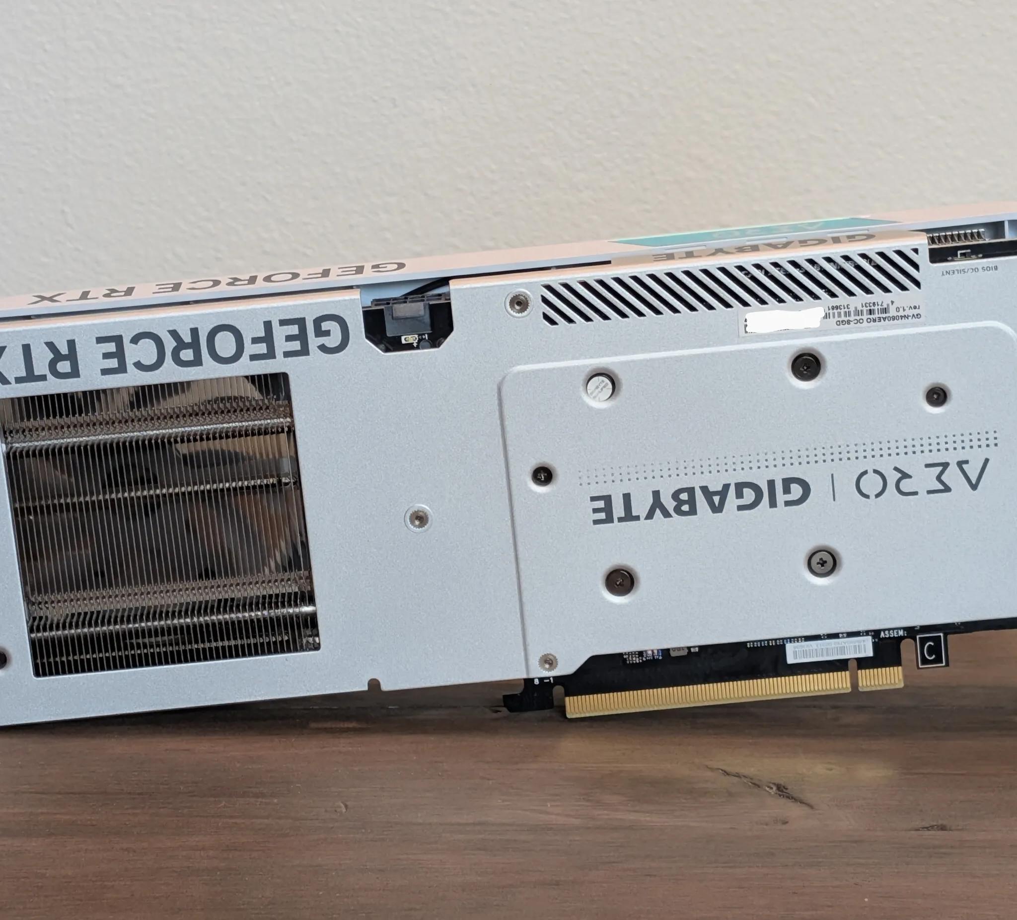 RTX 4060 8GB Gigabyte AERO OC, New