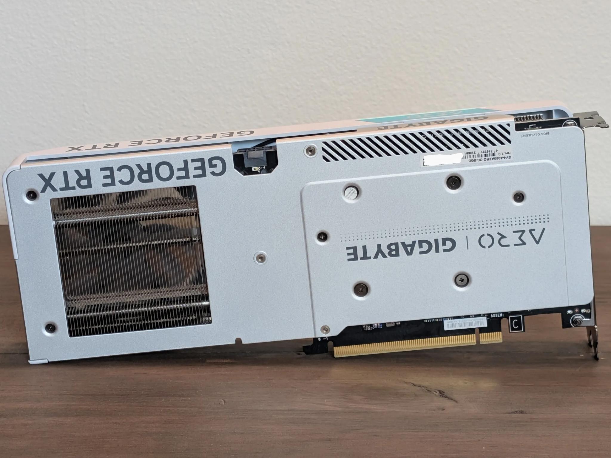 RTX 4060 8GB Gigabyte AERO OC, New