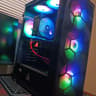 | Black RGB GAMING PC | Ryzen 5 2600x|RedDragon Vega56(UV'd & OC'd)|16gb DDR4 RAM|500g SSD Storage