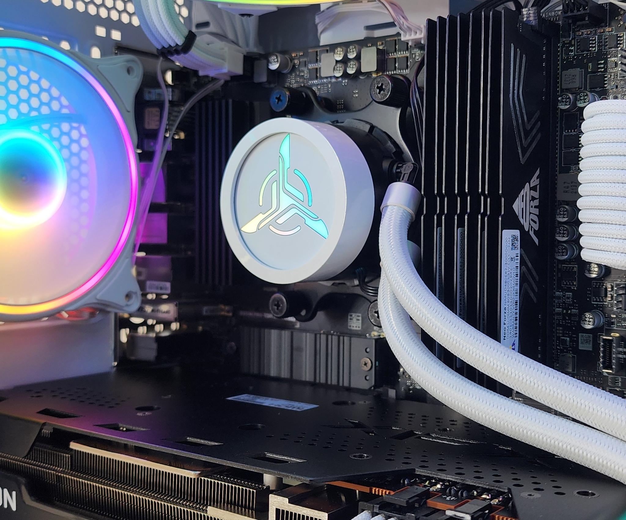 Gaming PC Ryzen 7 5700X 32GB RAM 1TB SSD RX 7700 XT 12GB Windows 11 PC
